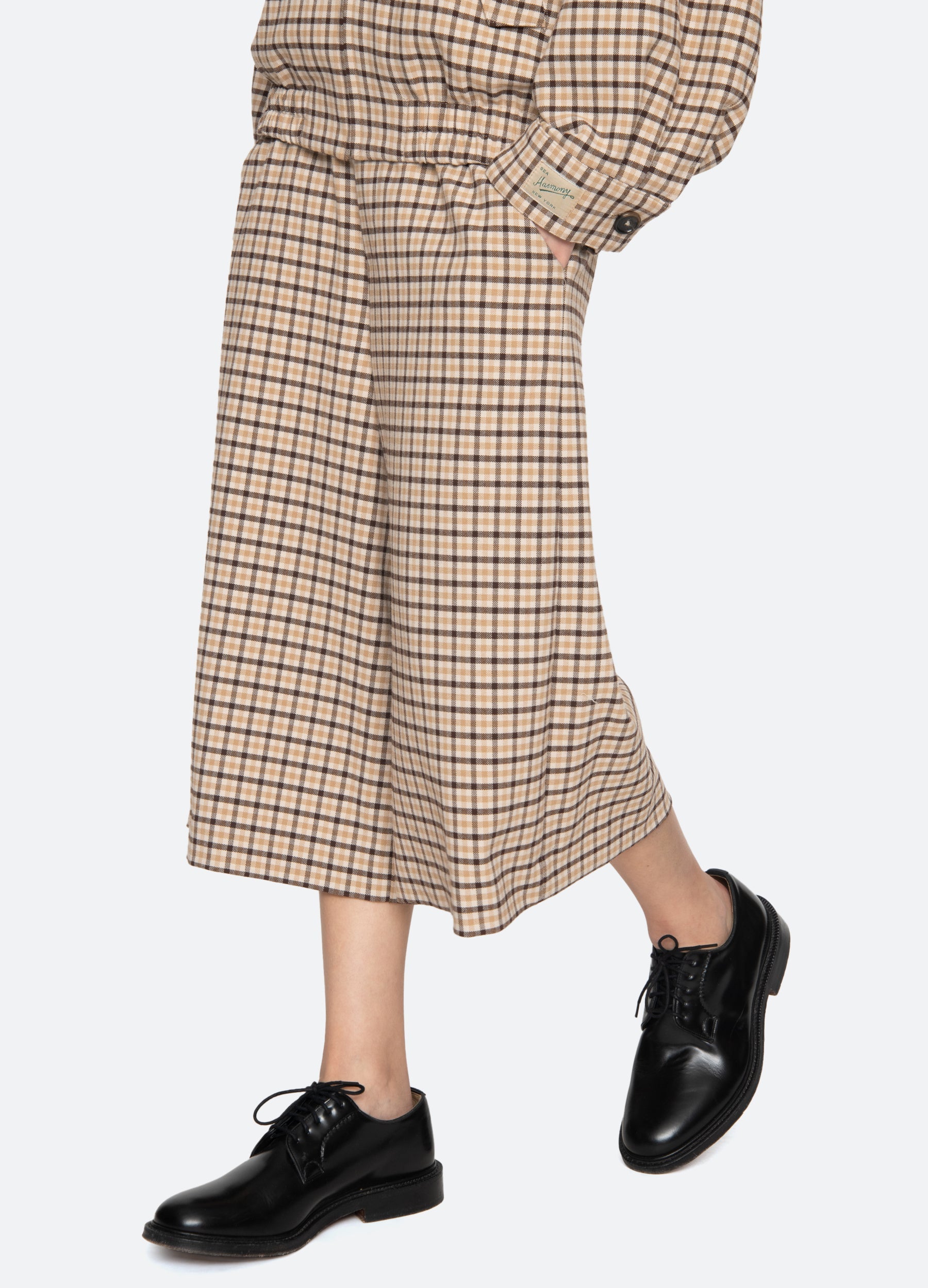 Sea New York Savannah Culottes - Plaid