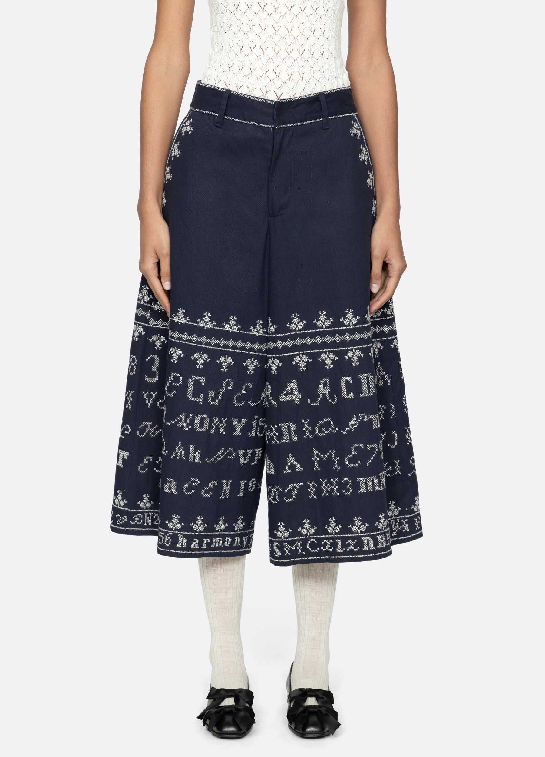 Sea New York Kit Culottes - Navy