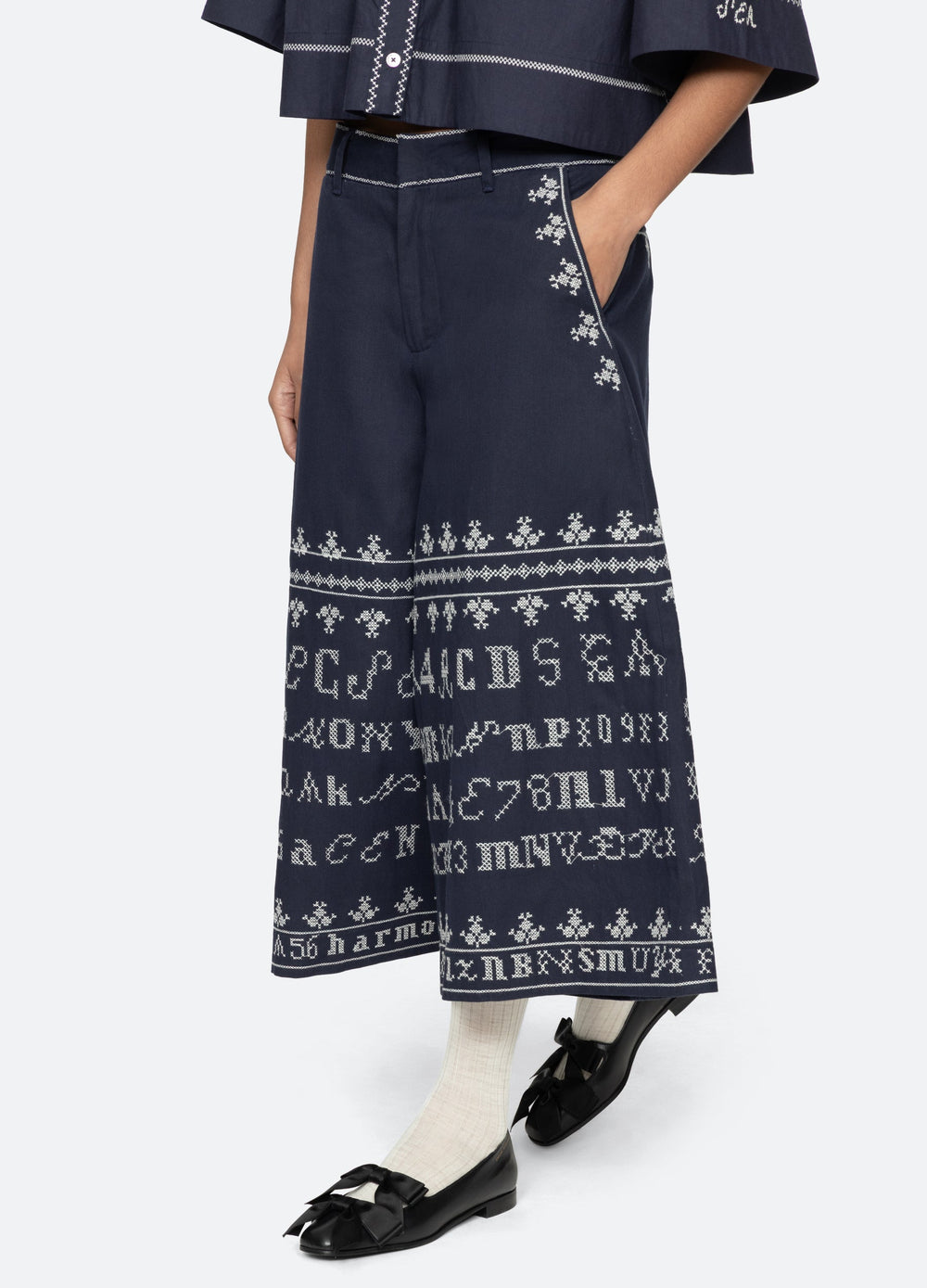 Sea New York Kit Culottes - Navy