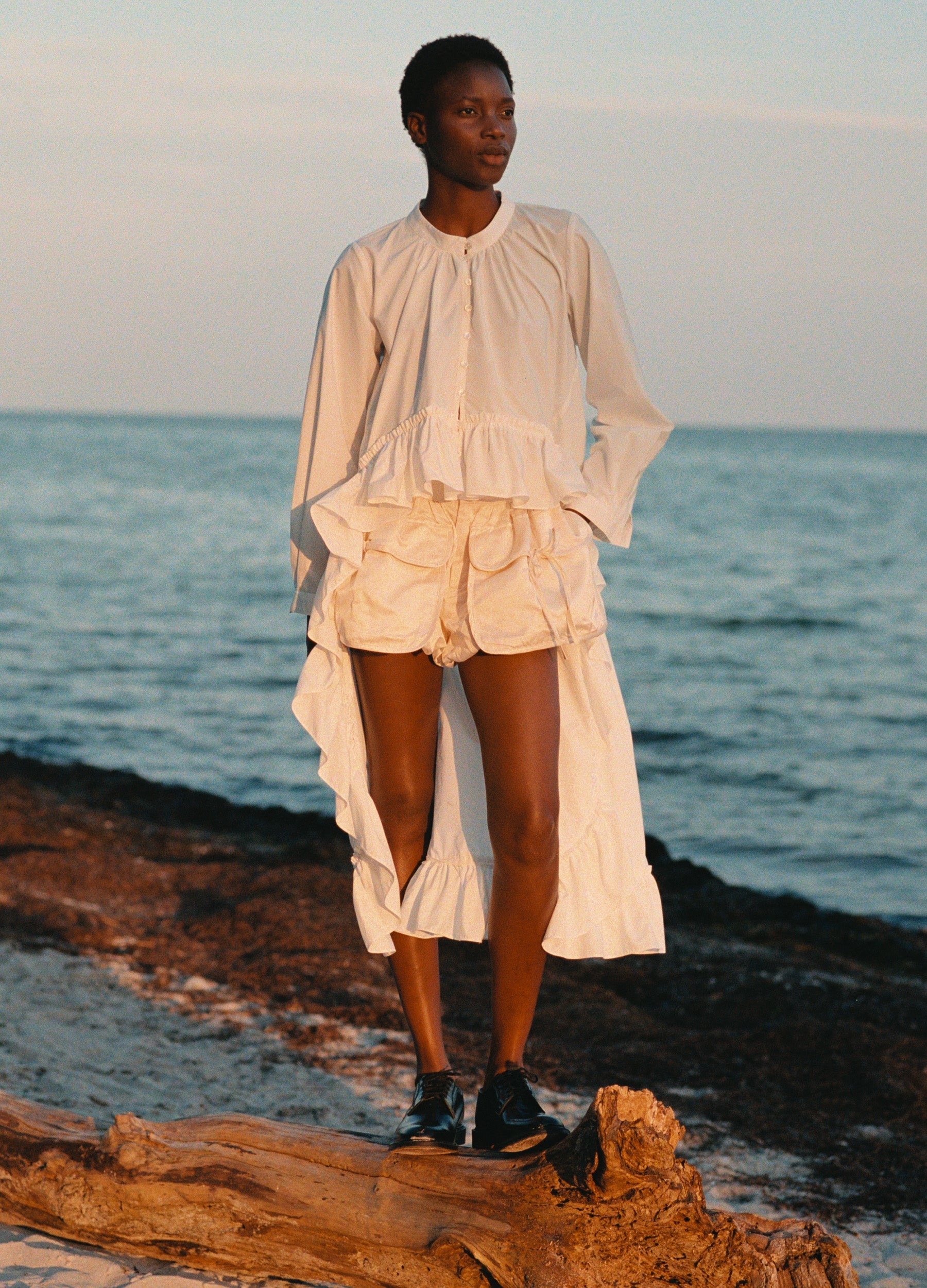 Sea New York Loraine Shorts - Cream