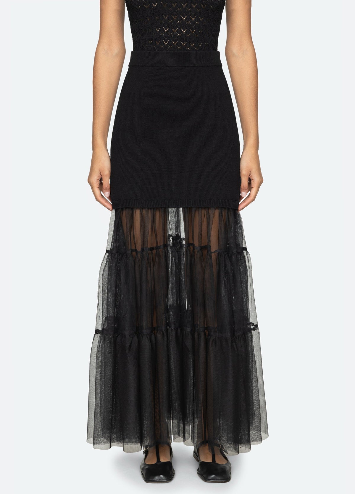 Sea New York Seraphine Skirt - Black