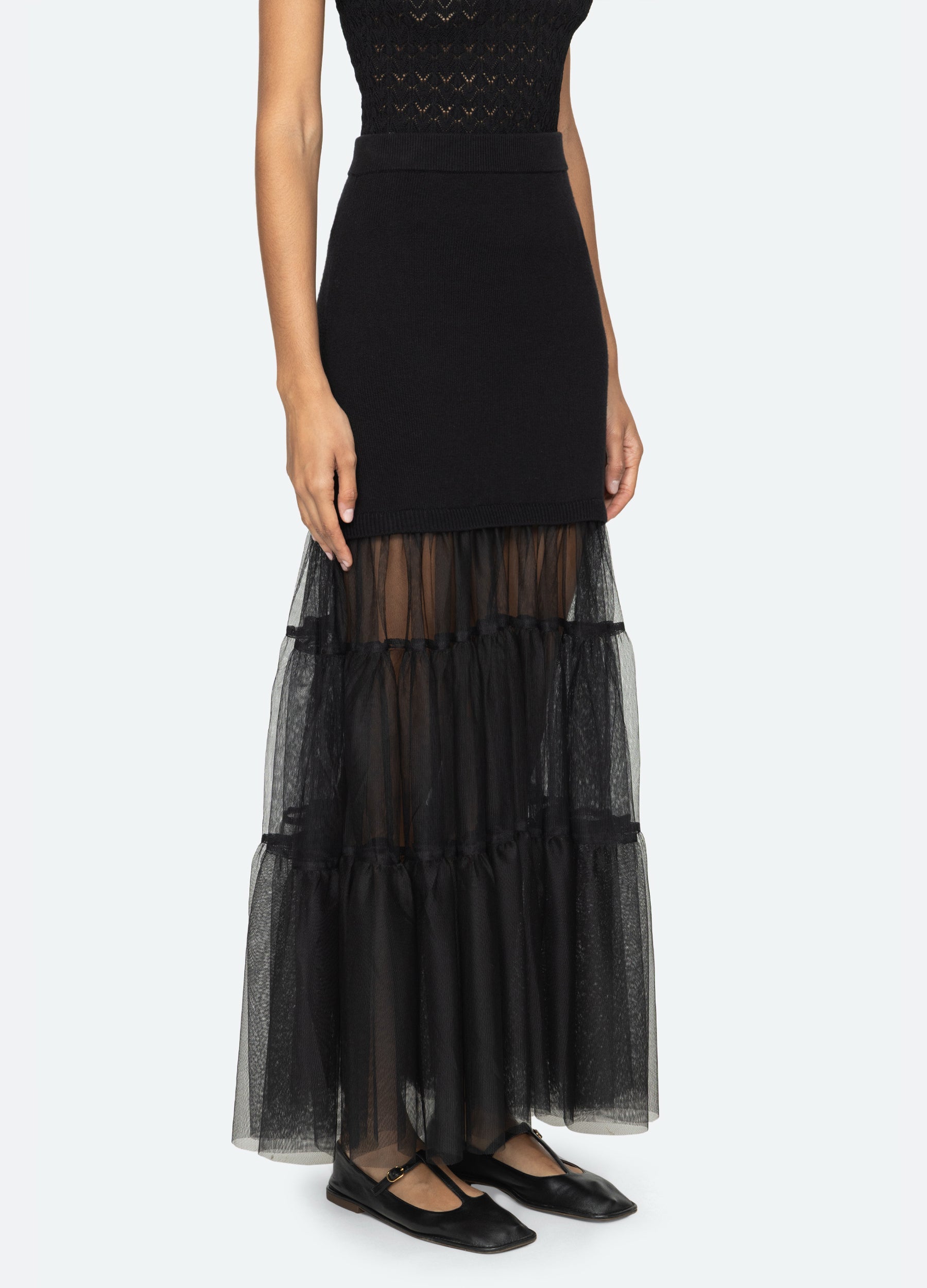 Sea New York Seraphine Skirt - Black