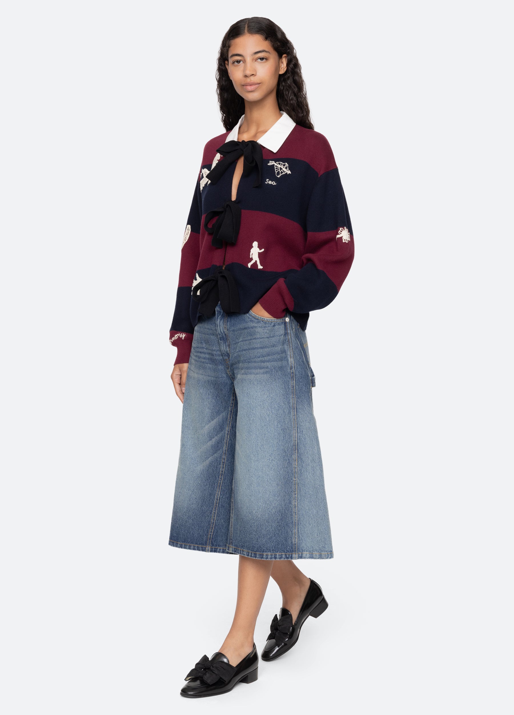 Sea New York Lyssa Culottes - Blue