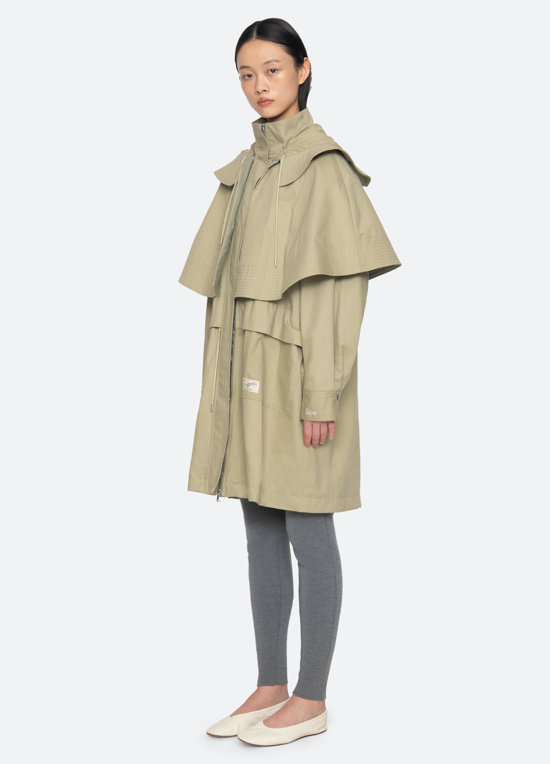 Sea New York Odessa Coat - Taupe