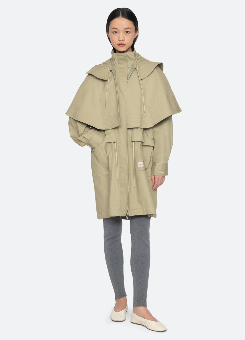 Sea New York Odessa Coat - Taupe