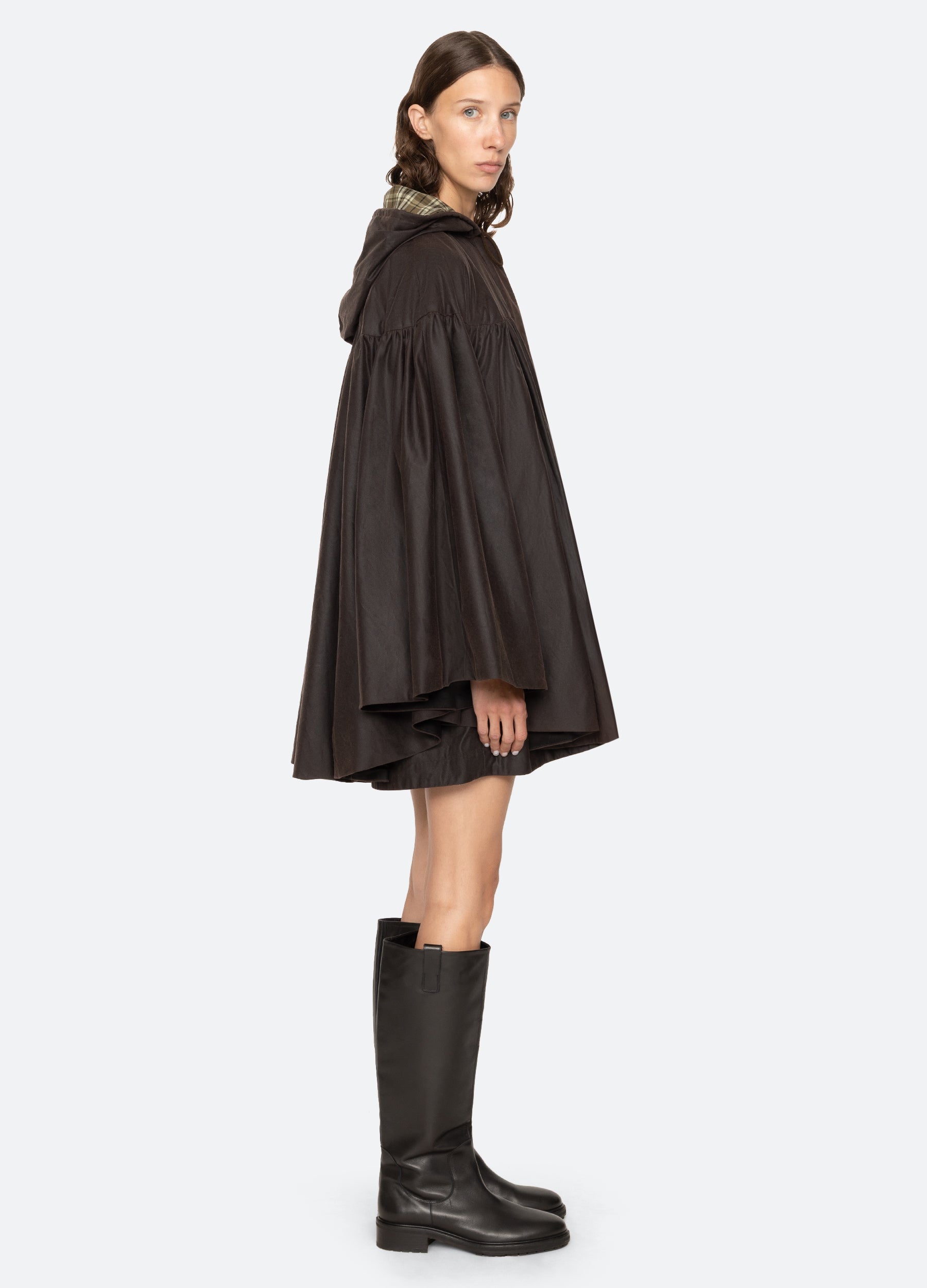 Sea New York Quentin Poncho - Brown