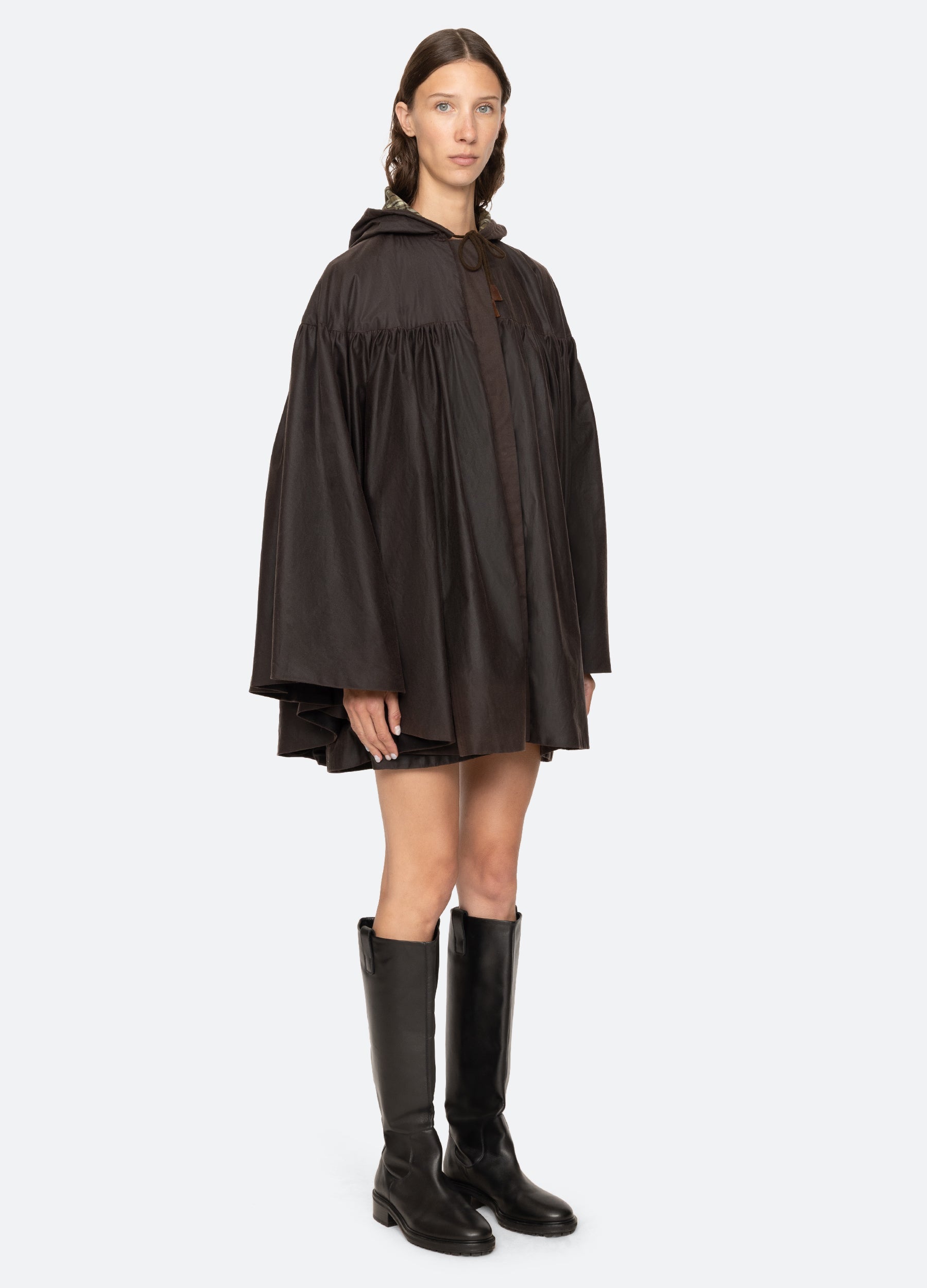 Sea New York Quentin Poncho - Brown