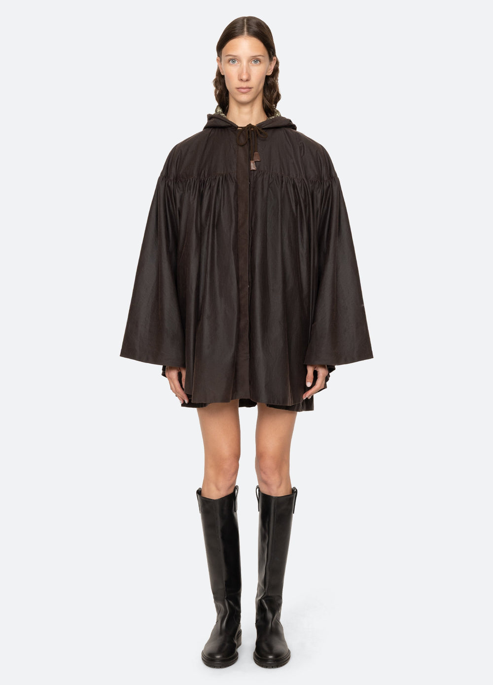 Sea New York Quentin Poncho - Brown