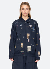 Sea New York Claira Jacket - Navy