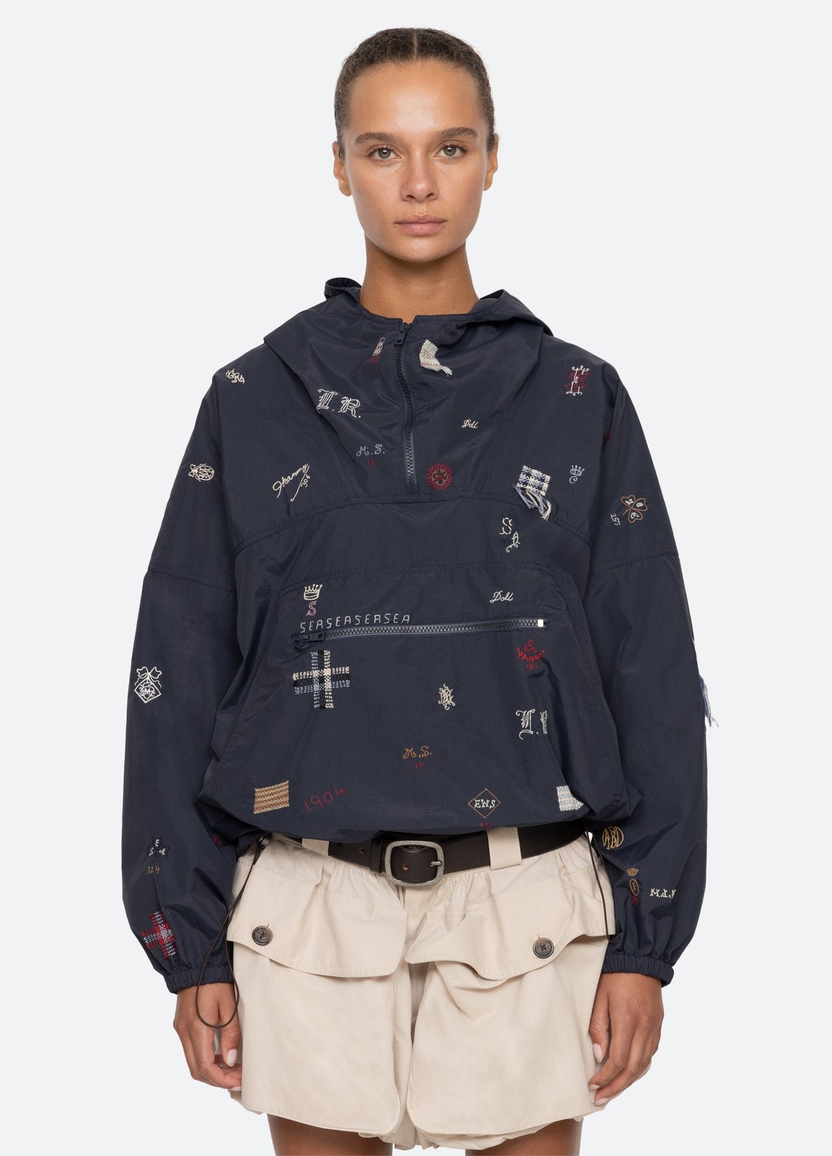 Sea New York Claira Windbreaker - Navy