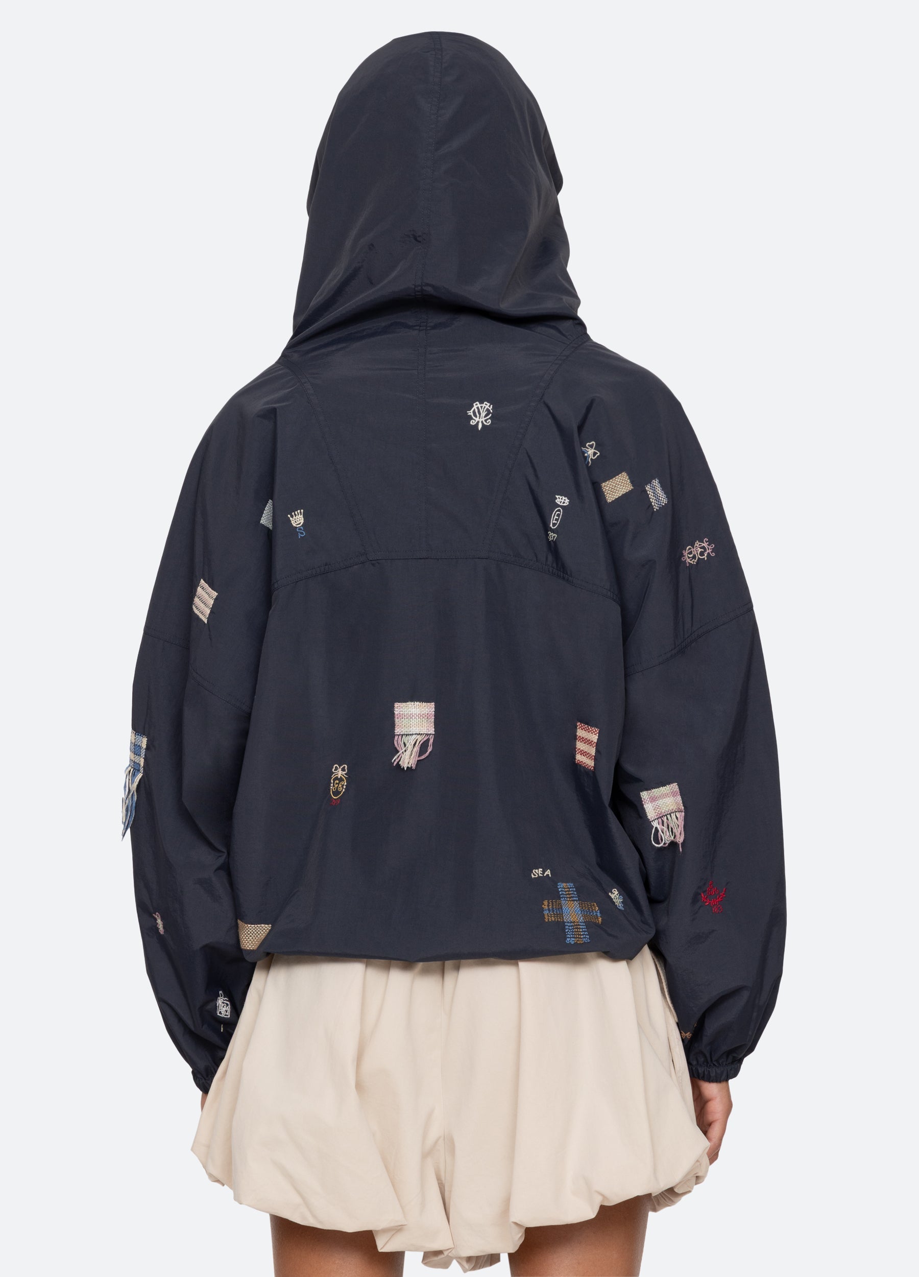 Sea New York Claira Windbreaker - Navy