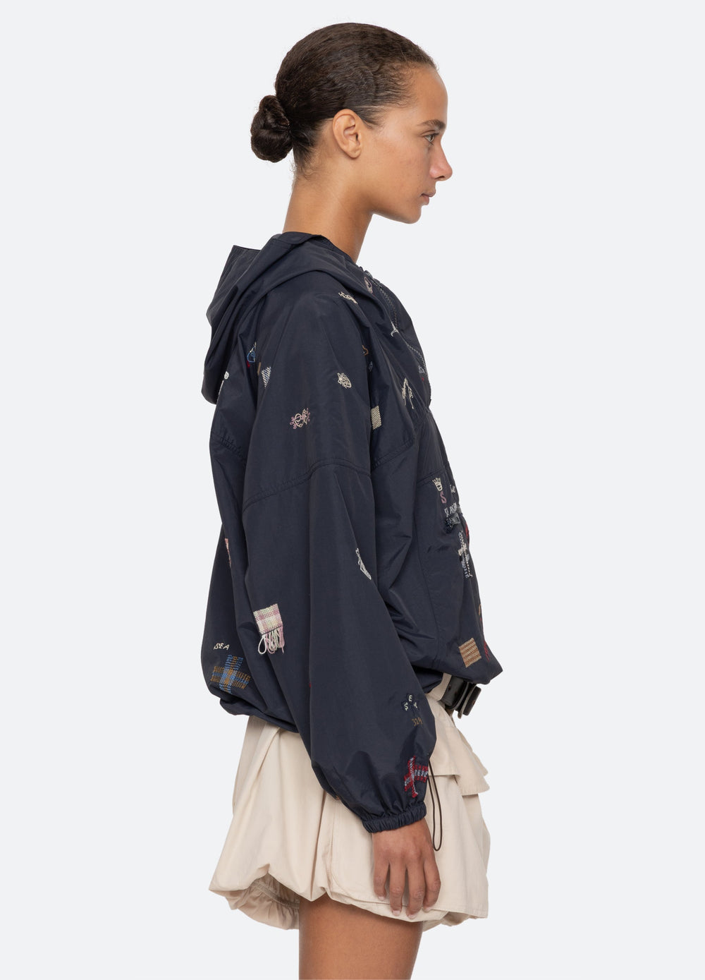 Sea New York Claira Windbreaker - Navy