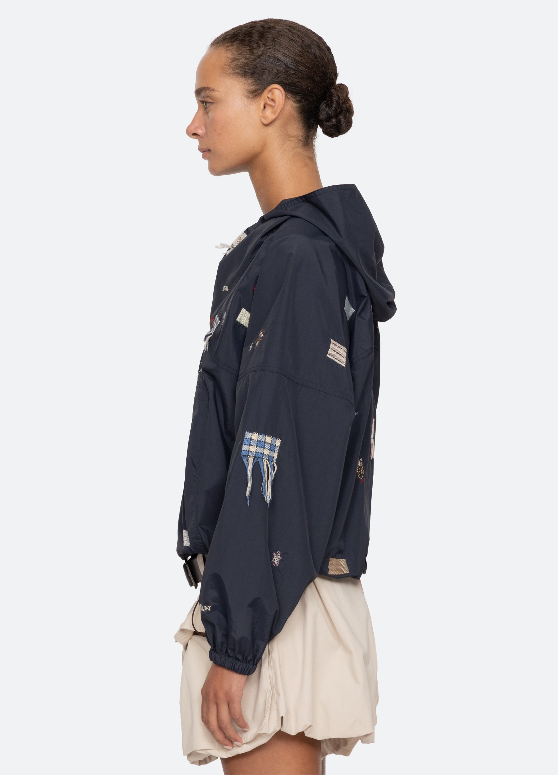 Sea New York Claira Windbreaker - Navy