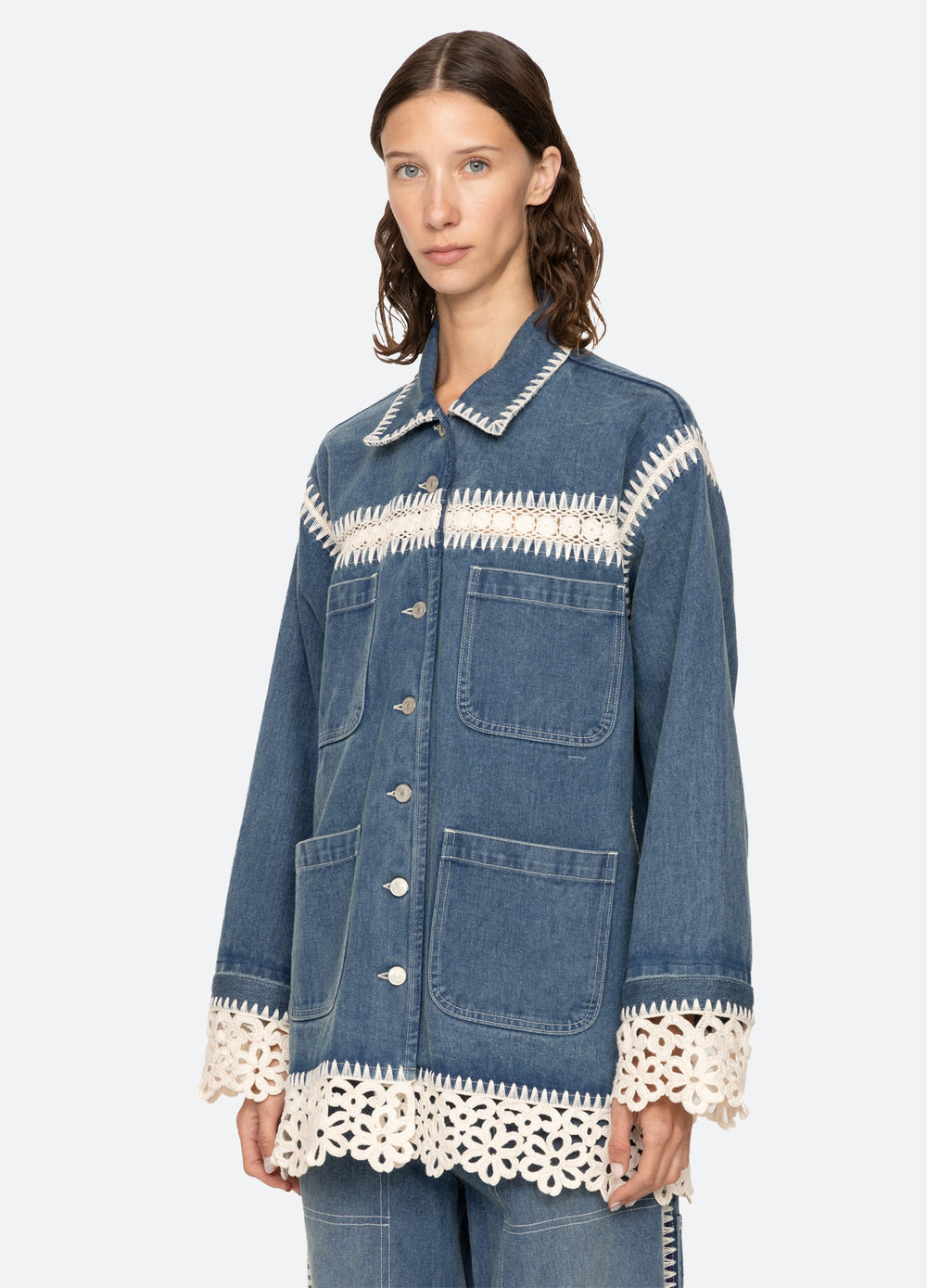 Sea New York Stasia Jacket - Blue