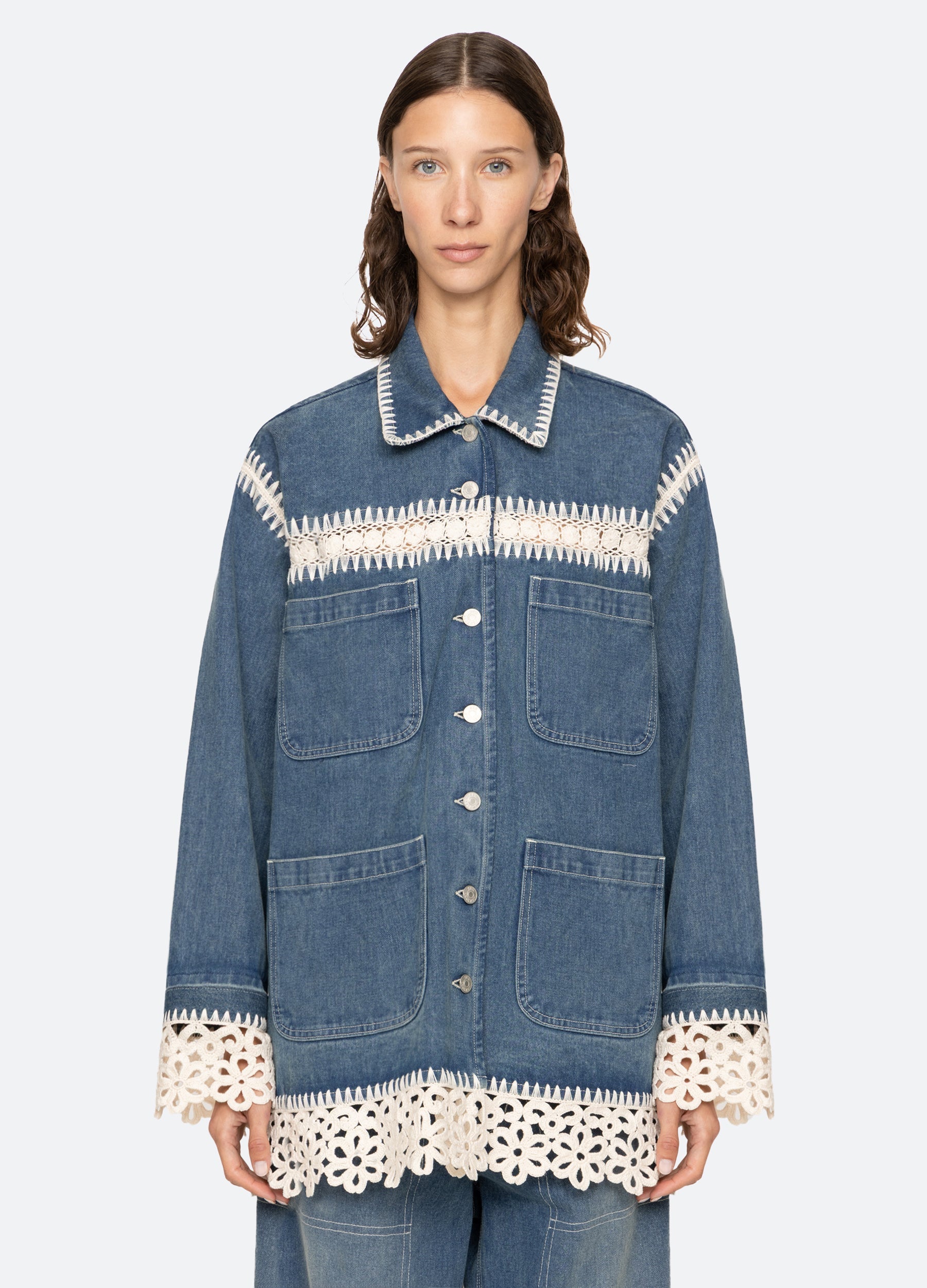 Sea New York Stasia Jacket - Blue