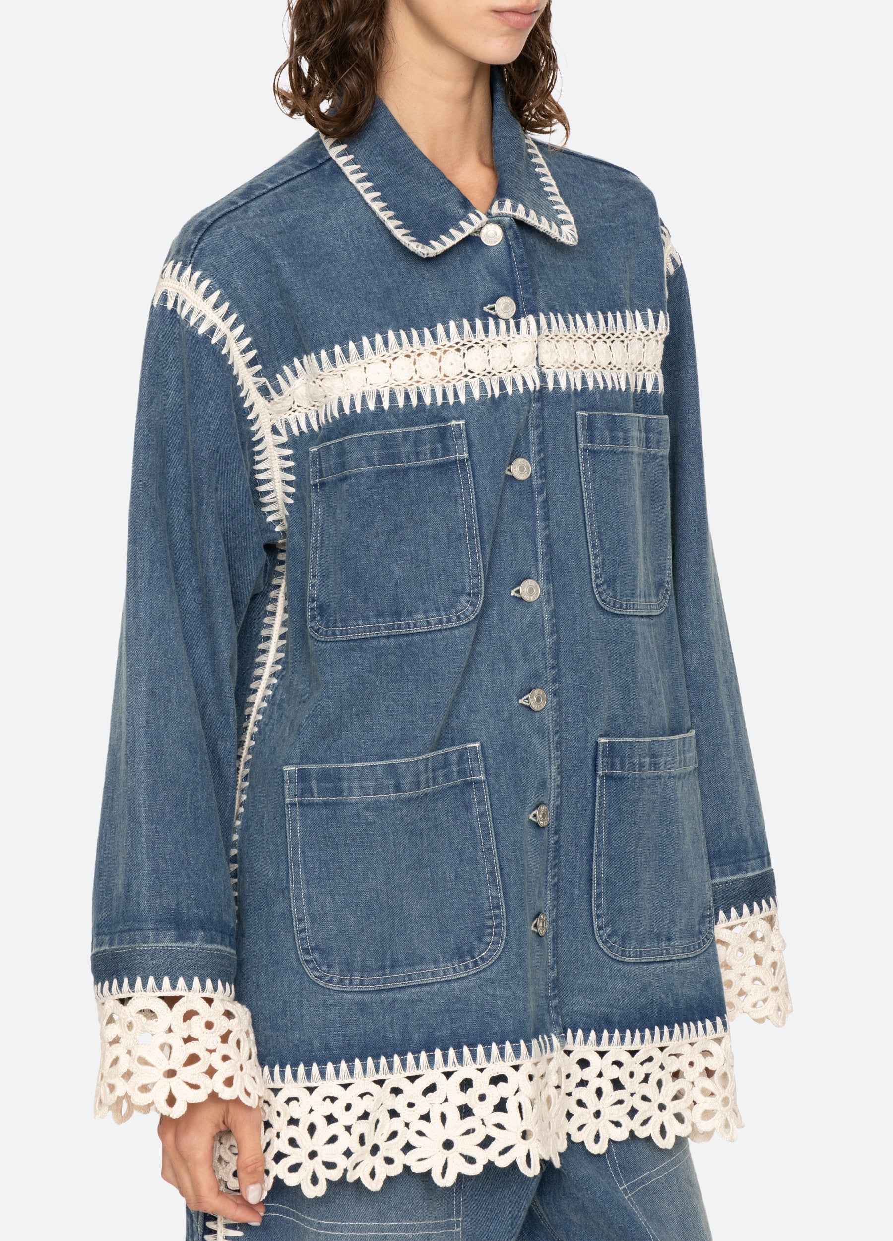 Sea New York Stasia Jacket - Blue