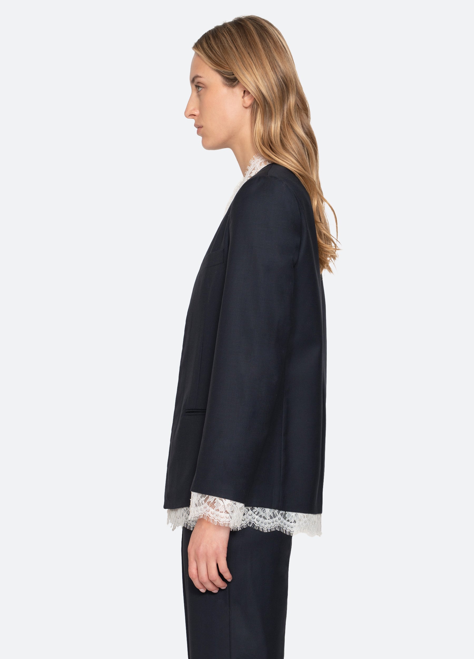 Sea New York Fiora Jacket - Navy