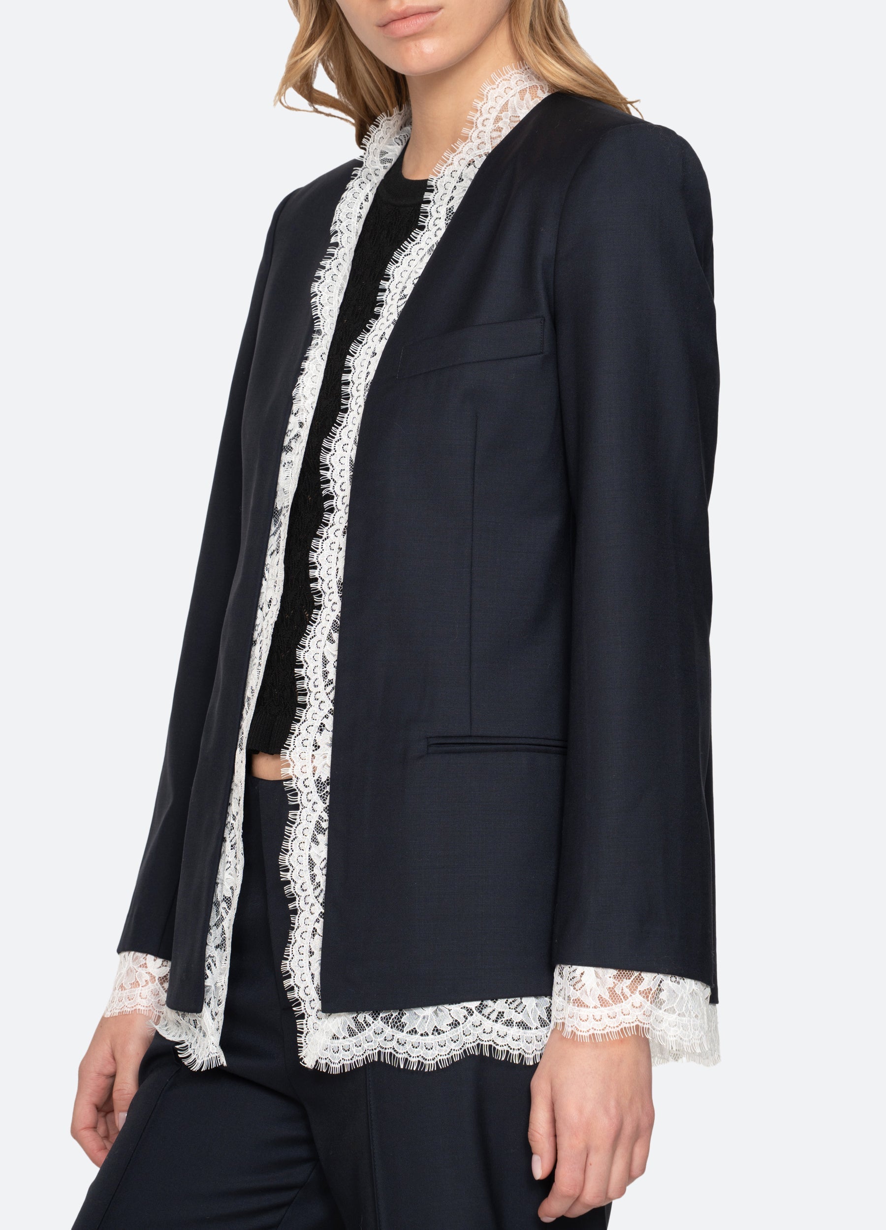 Sea New York Fiora Jacket - Navy