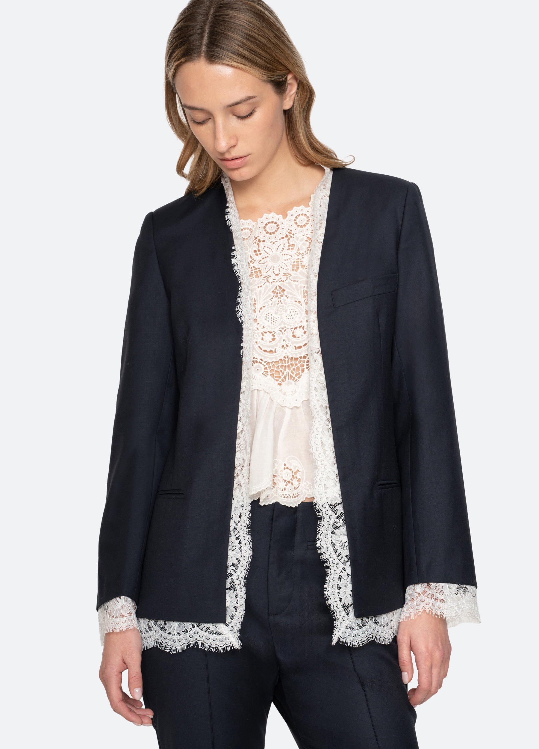 Sea New York Fiora Jacket - Navy