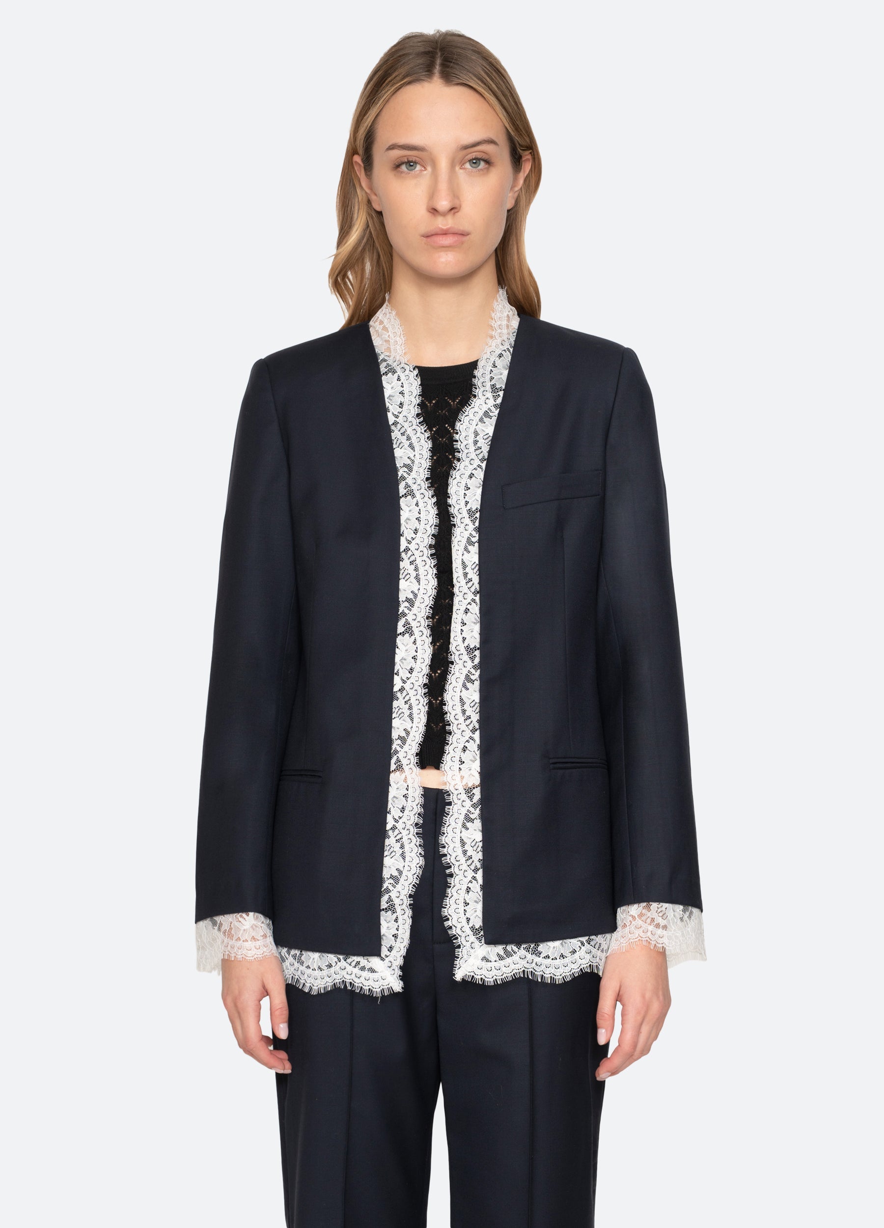 Sea New York Fiora Jacket - Navy