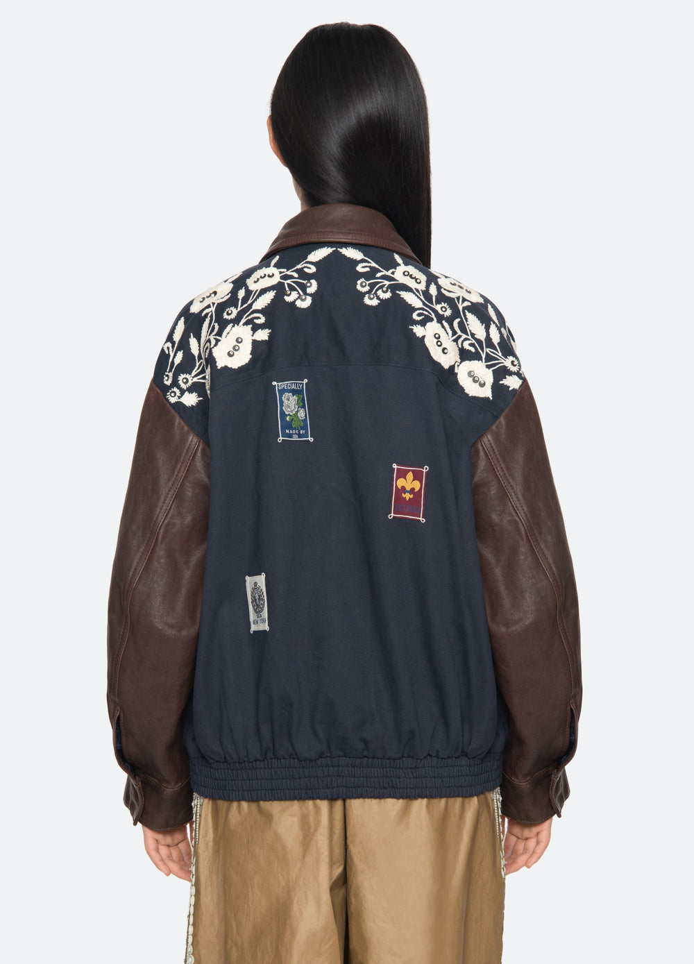 Sea New York Georgie Combo Jacket - Navy