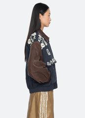 Sea New York Georgie Combo Jacket - Navy
