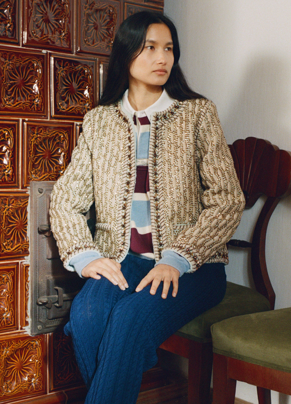 Sea New York Viviana Jacket - Gold