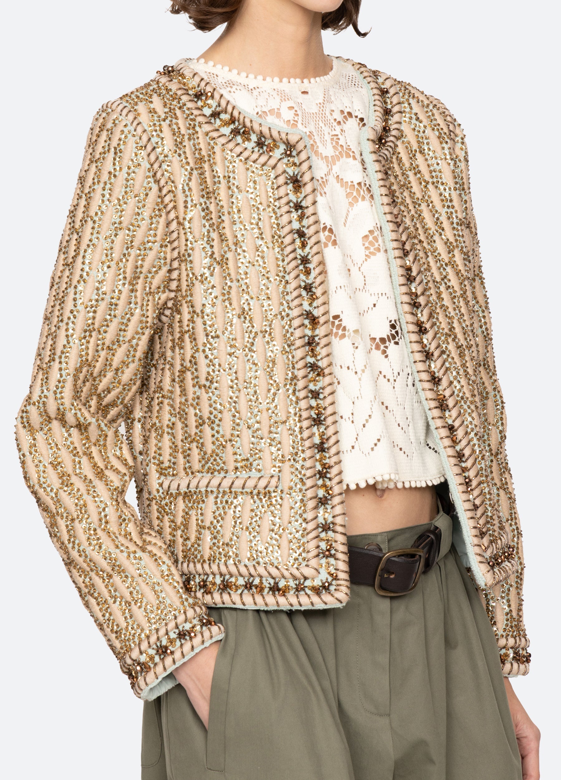 Sea New York Viviana Jacket - Gold