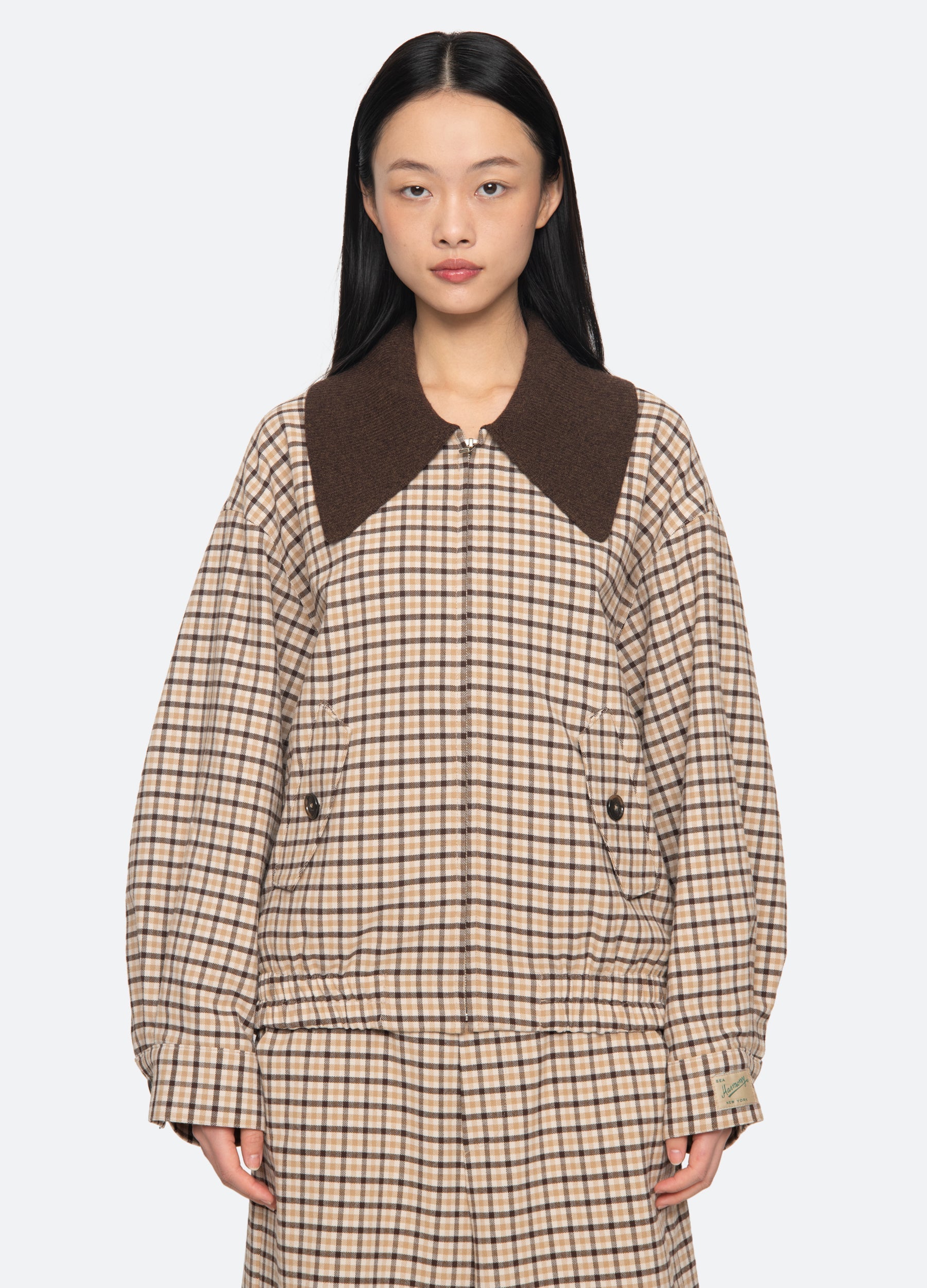 Sea New York Savannah Jacket - Plaid