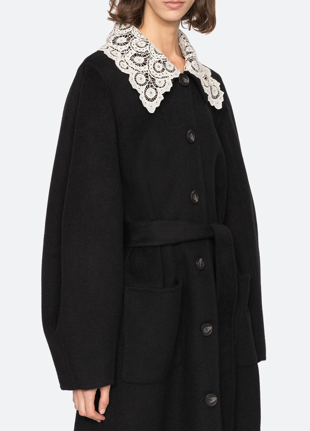 Sea New York Ellison Coat - Black