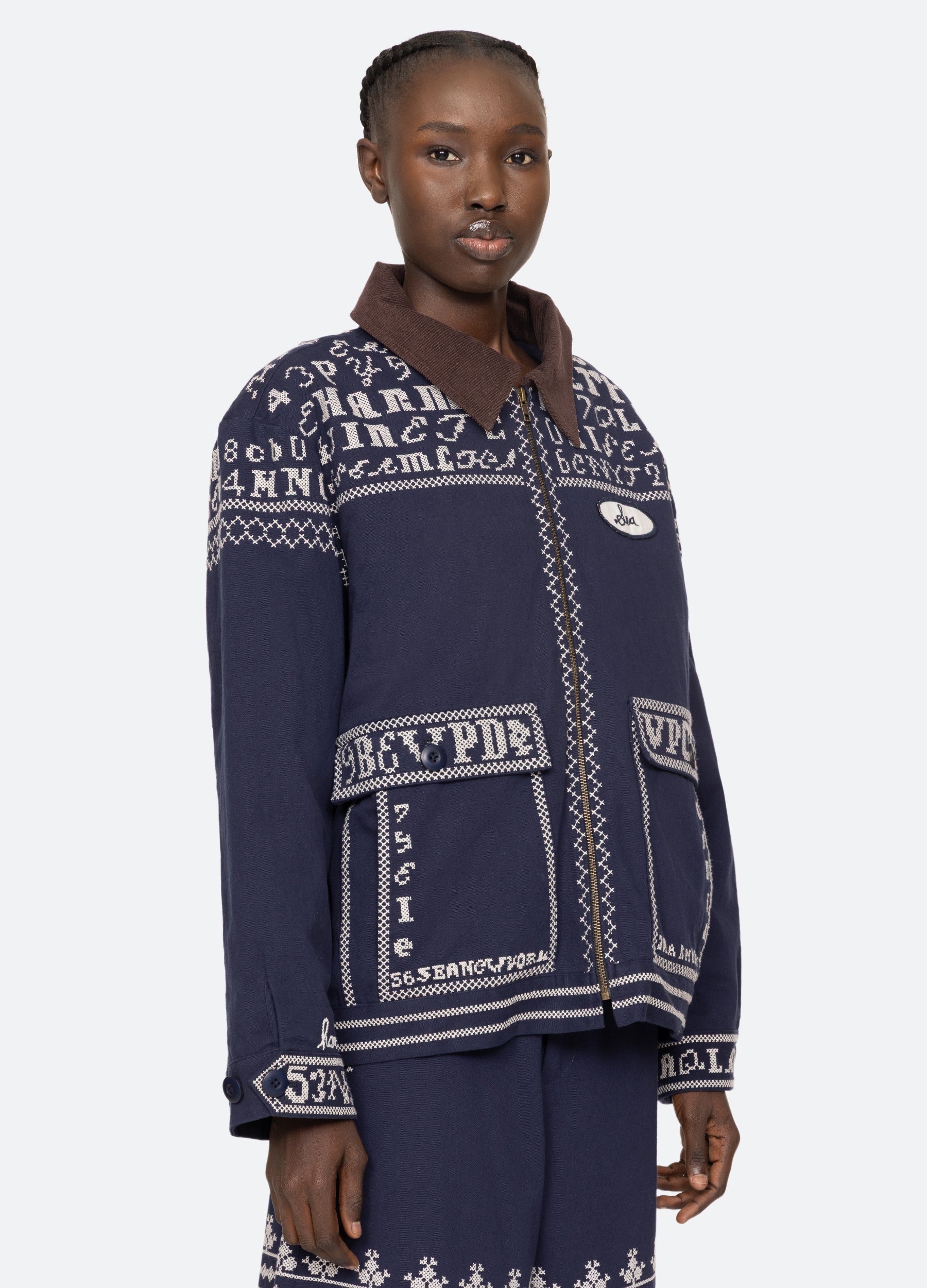 Sea New York Kit Jacket - Navy