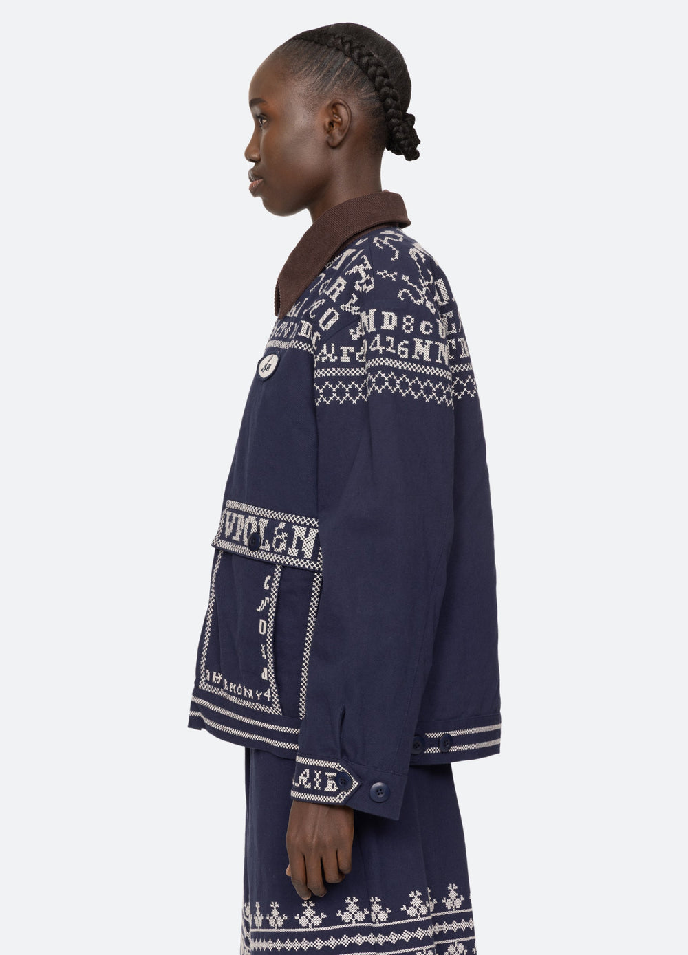 Sea New York Kit Jacket - Navy