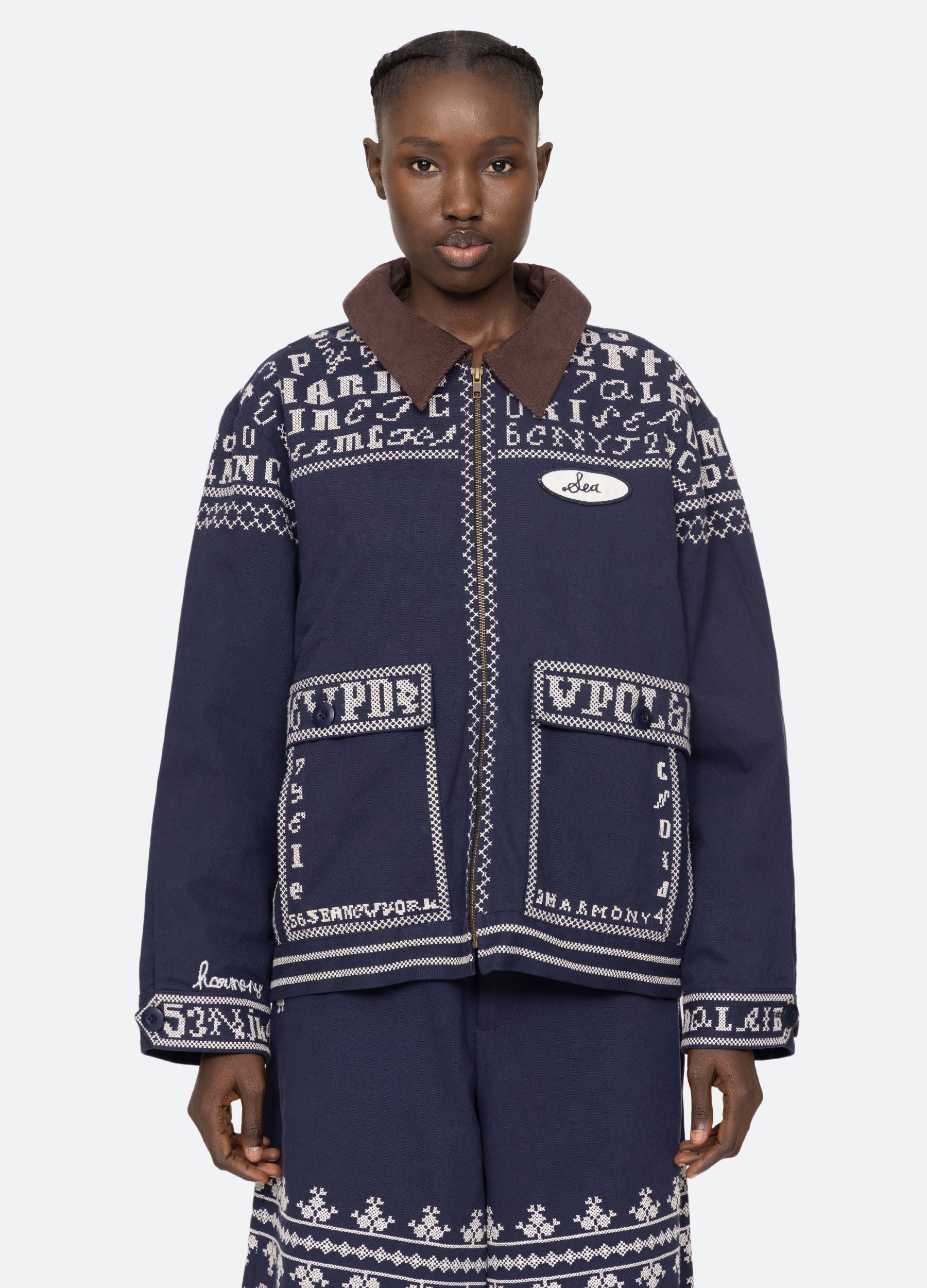Sea New York Kit Jacket - Navy