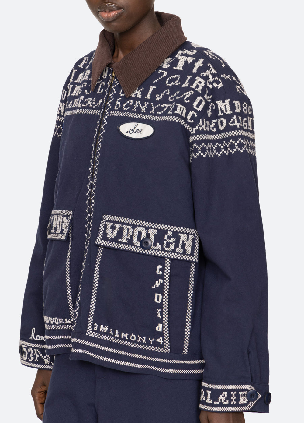 Sea New York Kit Jacket - Navy