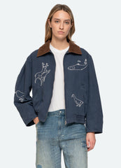 Sea New York Demi Jacket - Blue