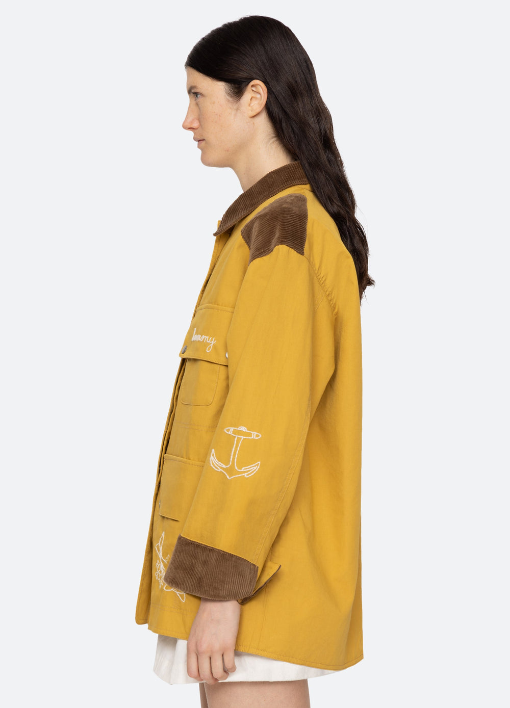 Sea New York Clyde Barn Jacket - Yellow