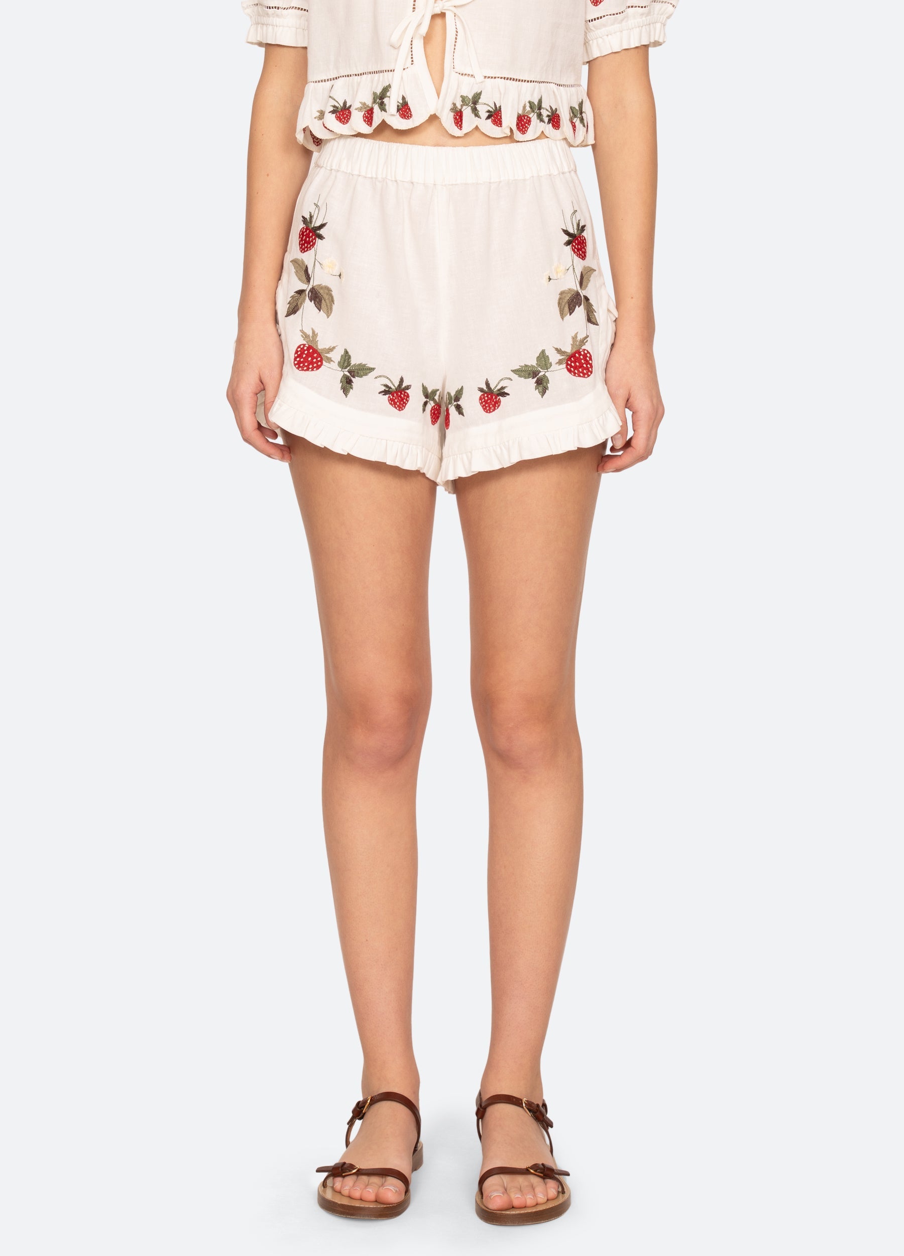 Sea New York Bindi Shorts - Cream