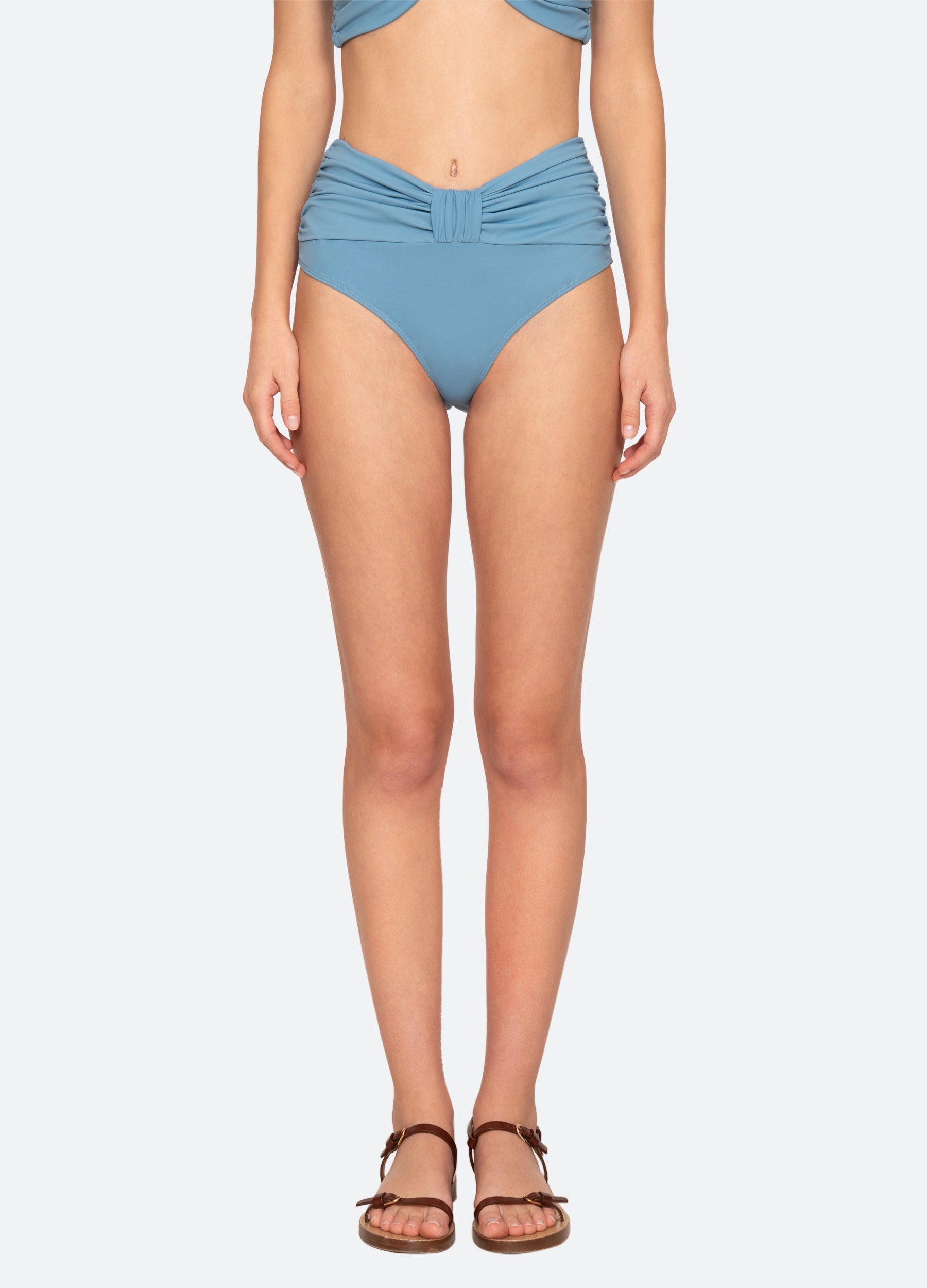 Sea New York Carmella Bikini Bottom - Blue