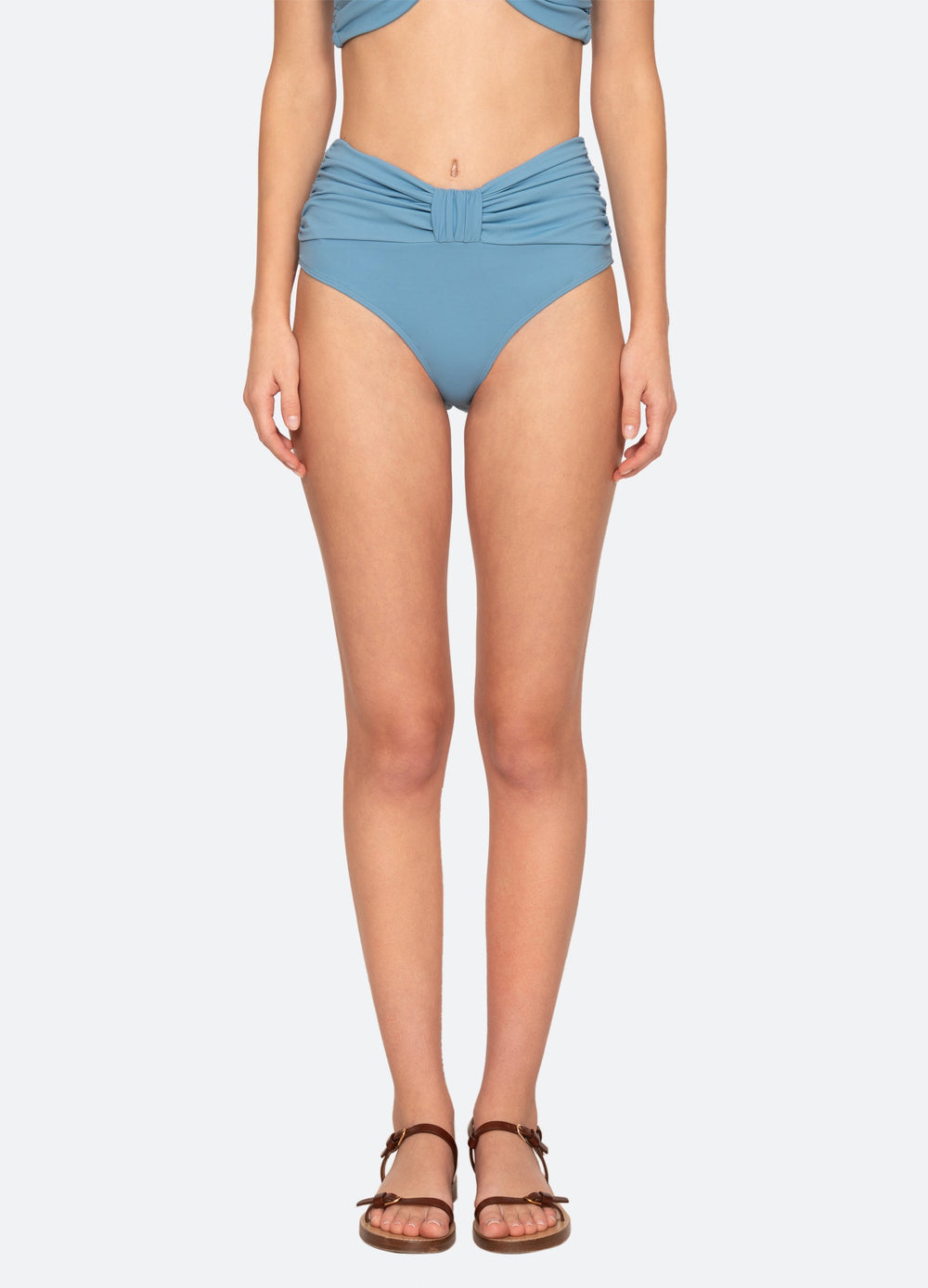 Sea New York Carmella Bikini Bottom - Blue