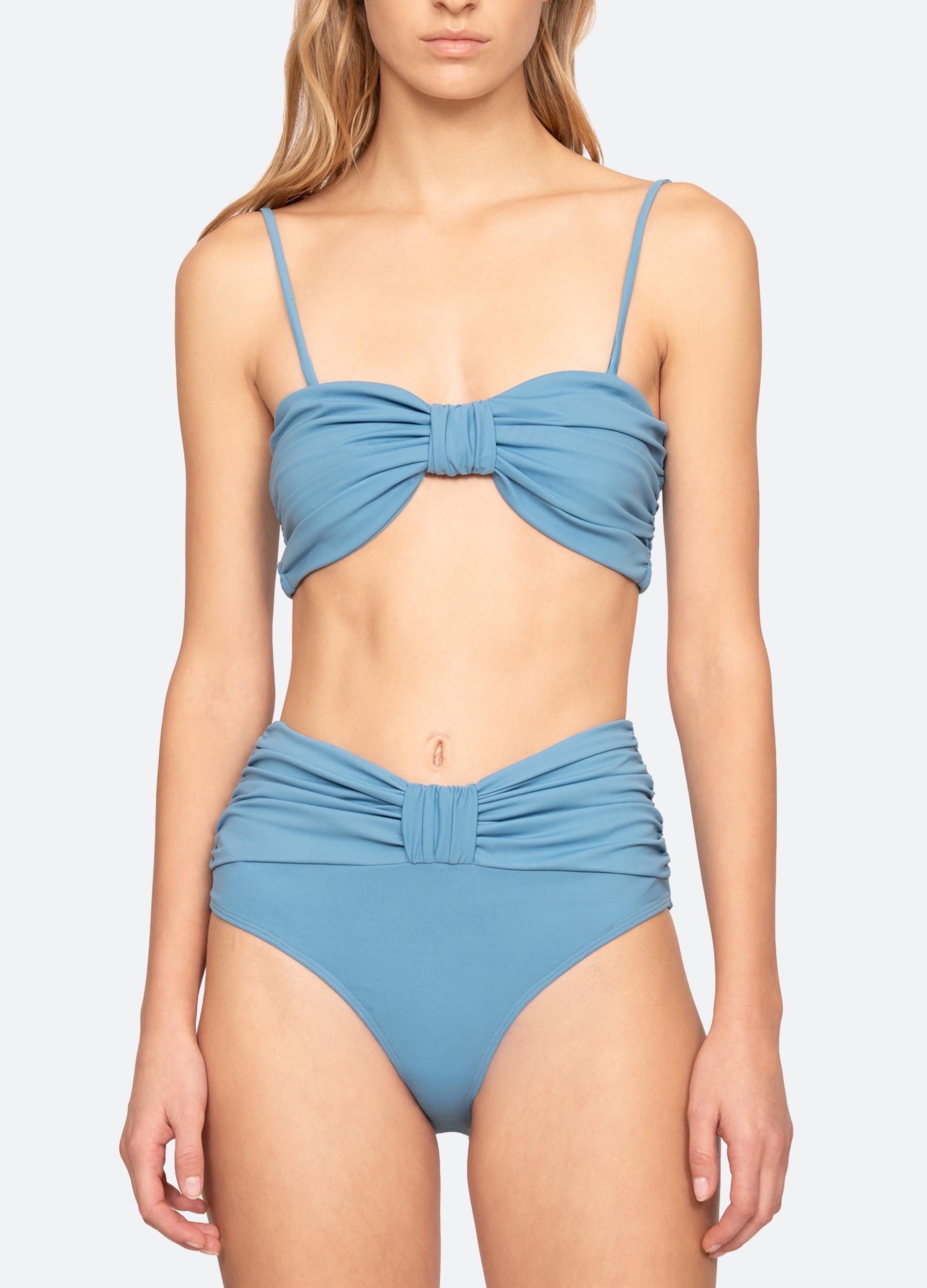 Sea New York Carmella Bikini Bottom - Blue
