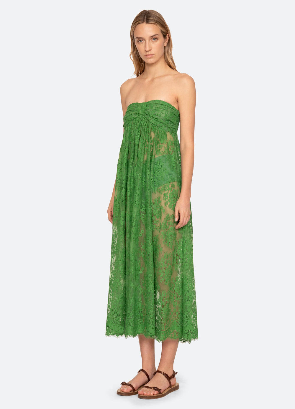 Sea New York Carmella Lace Dress - Blue