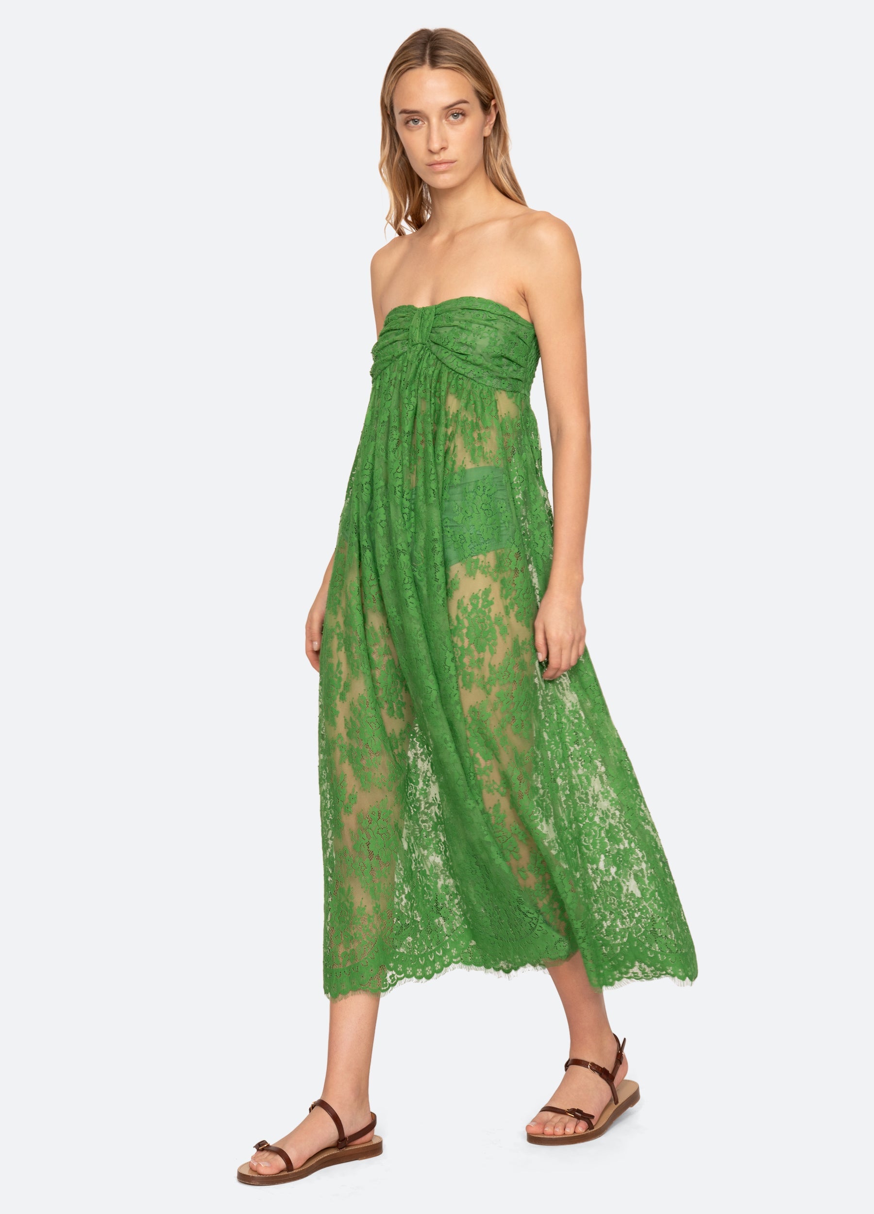 Sea New York Carmella Lace Dress - Blue