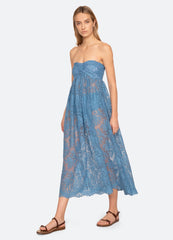 Sea New York Carmella Lace Dress - Blue