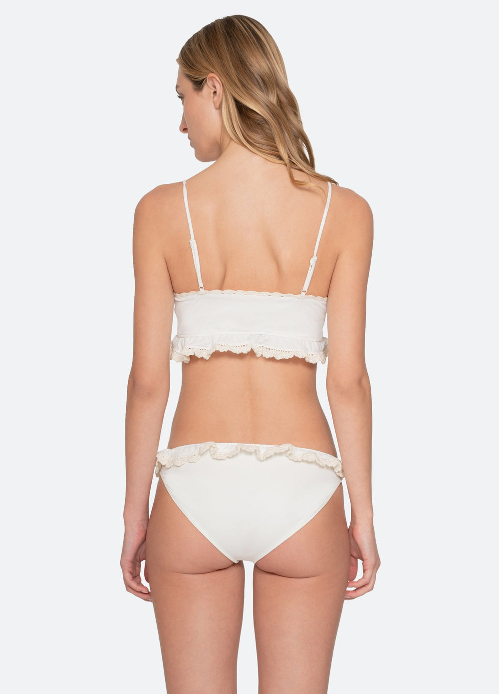 Sea New York Madelyn Bikini Top - White