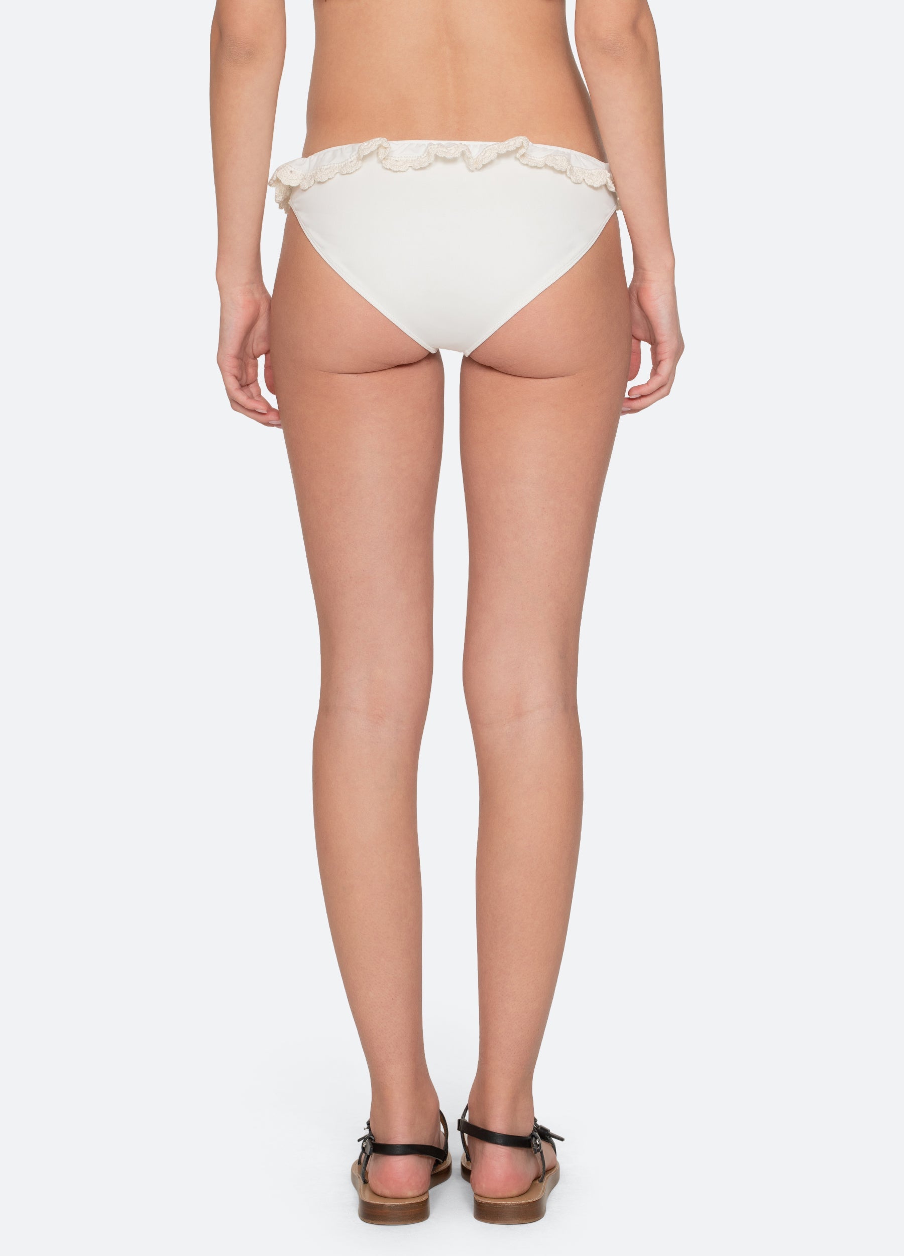 Sea New York Madelyn Bikini Bottom - White
