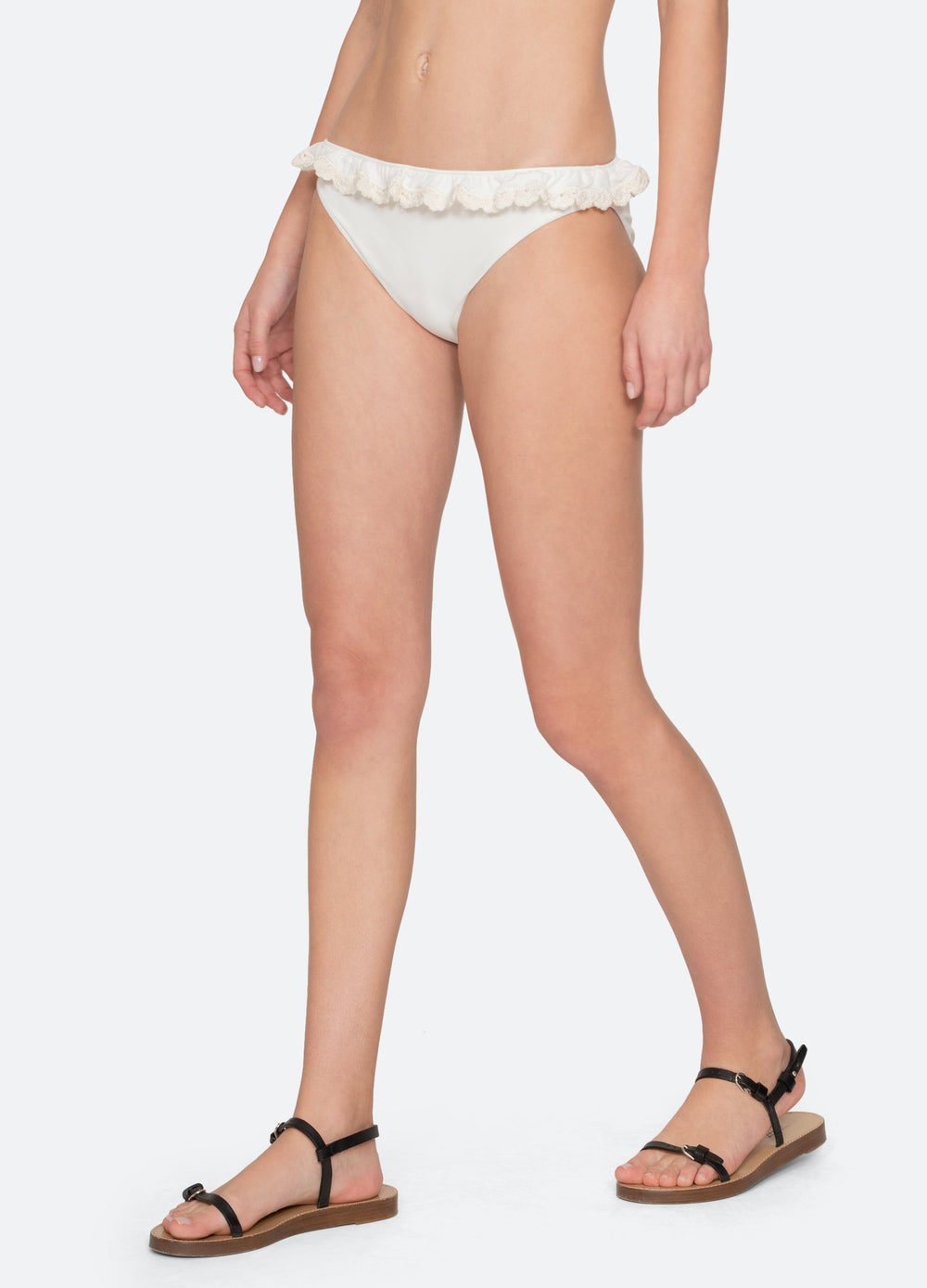 Sea New York Madelyn Bikini Bottom - White