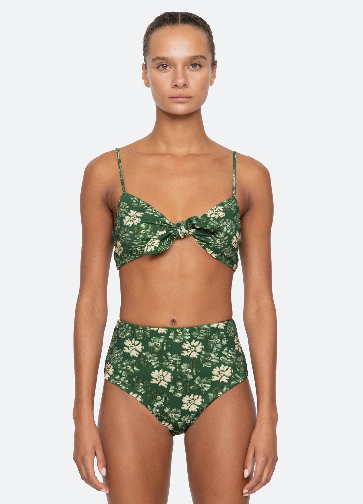 Sea New York Gloria Bikini Top - Green