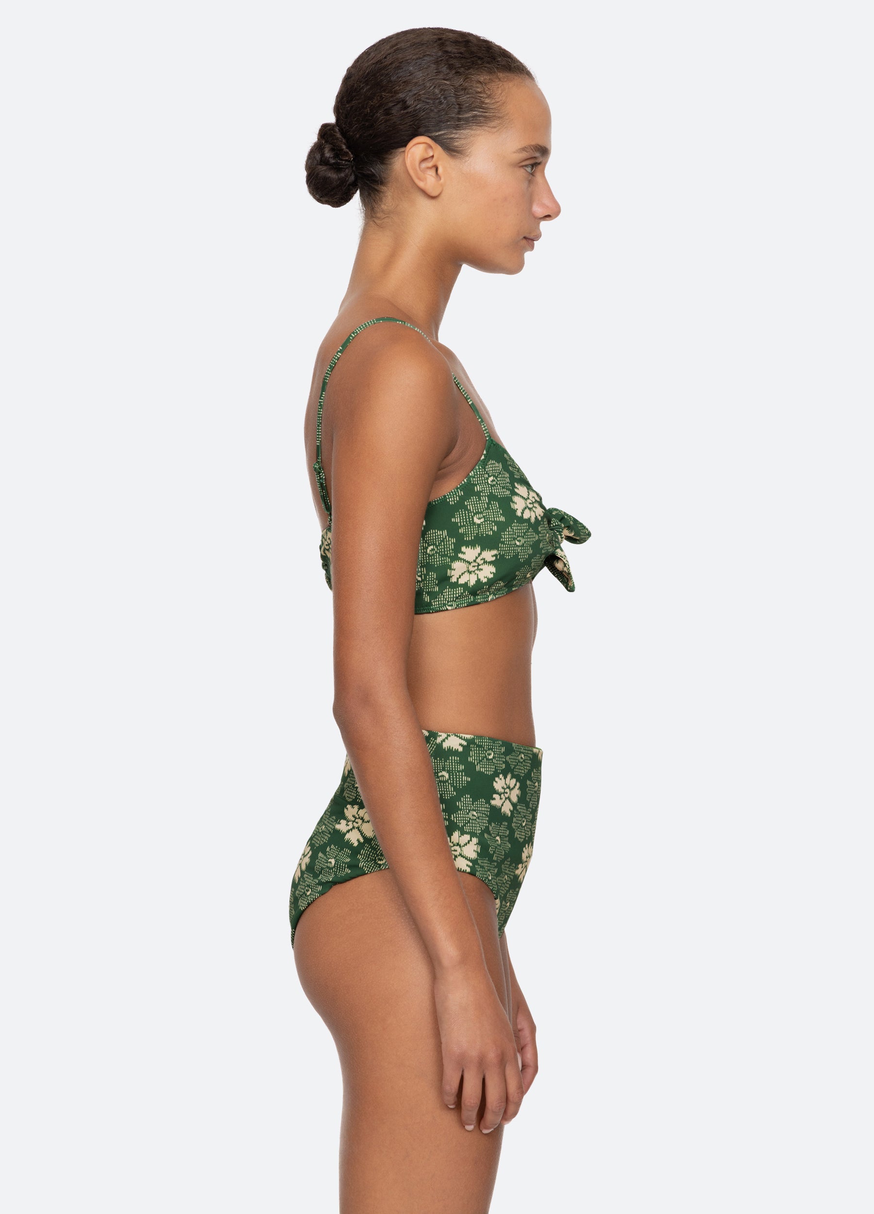 Sea New York Gloria Bikini Top - Green