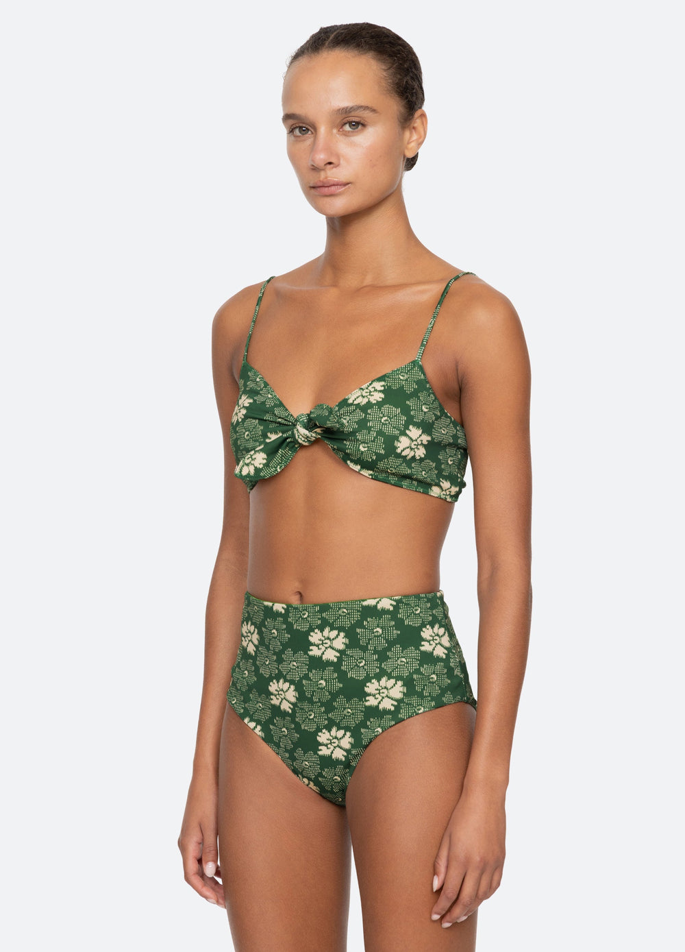 Sea New York Gloria Bikini Top - Green