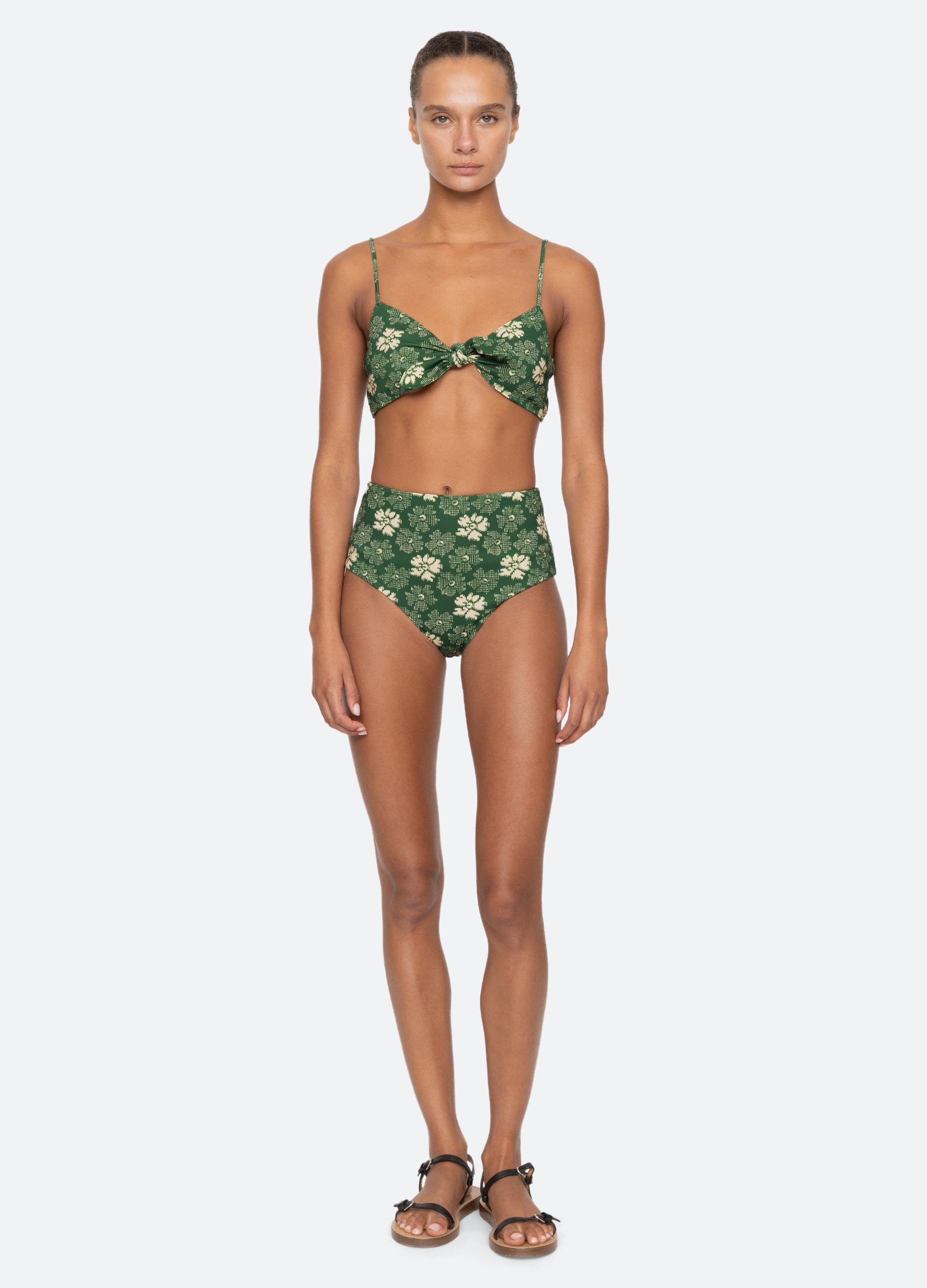 Sea New York Gloria Bikini Bottom - Green